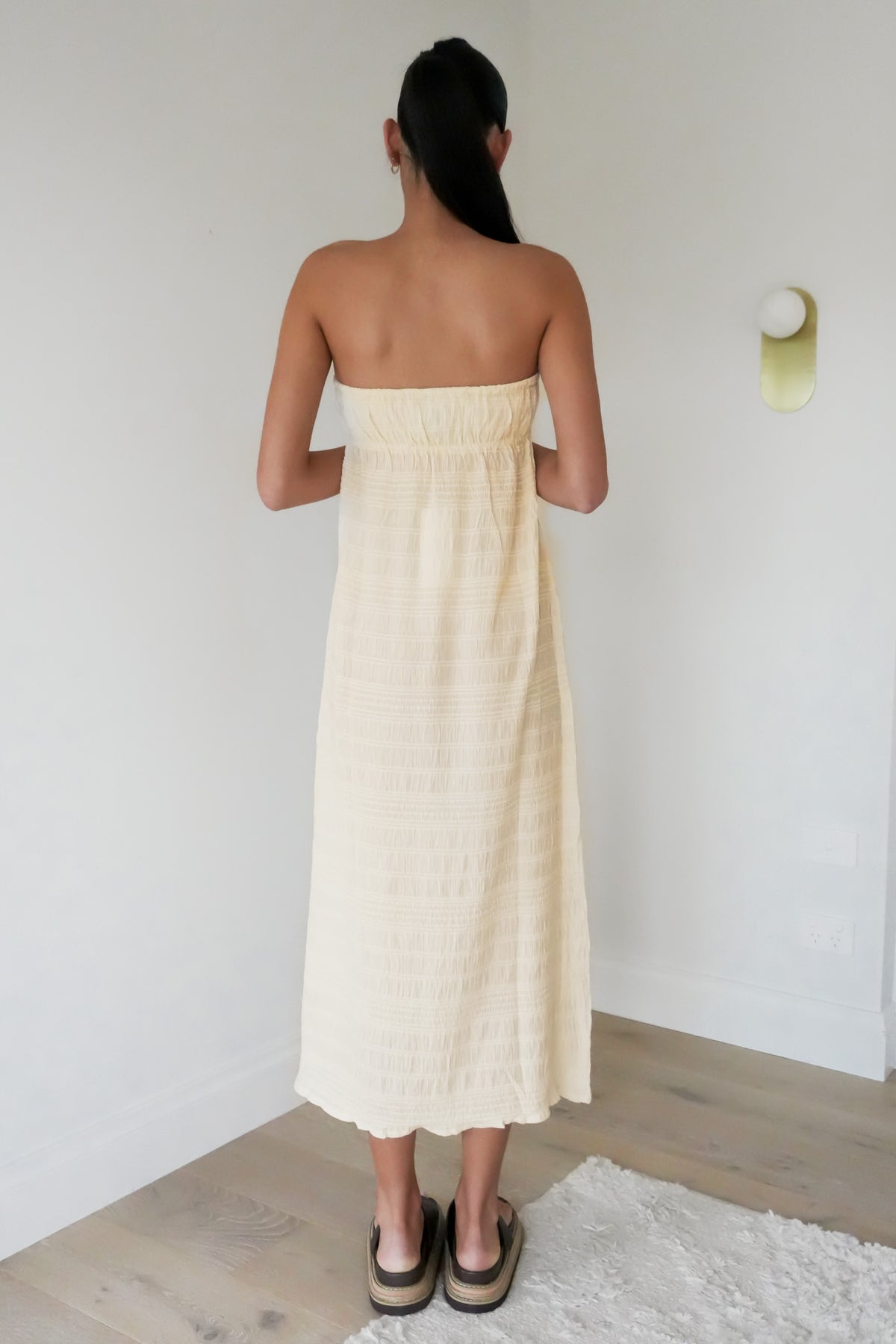 Sandy Cove Maxi Dress Cream