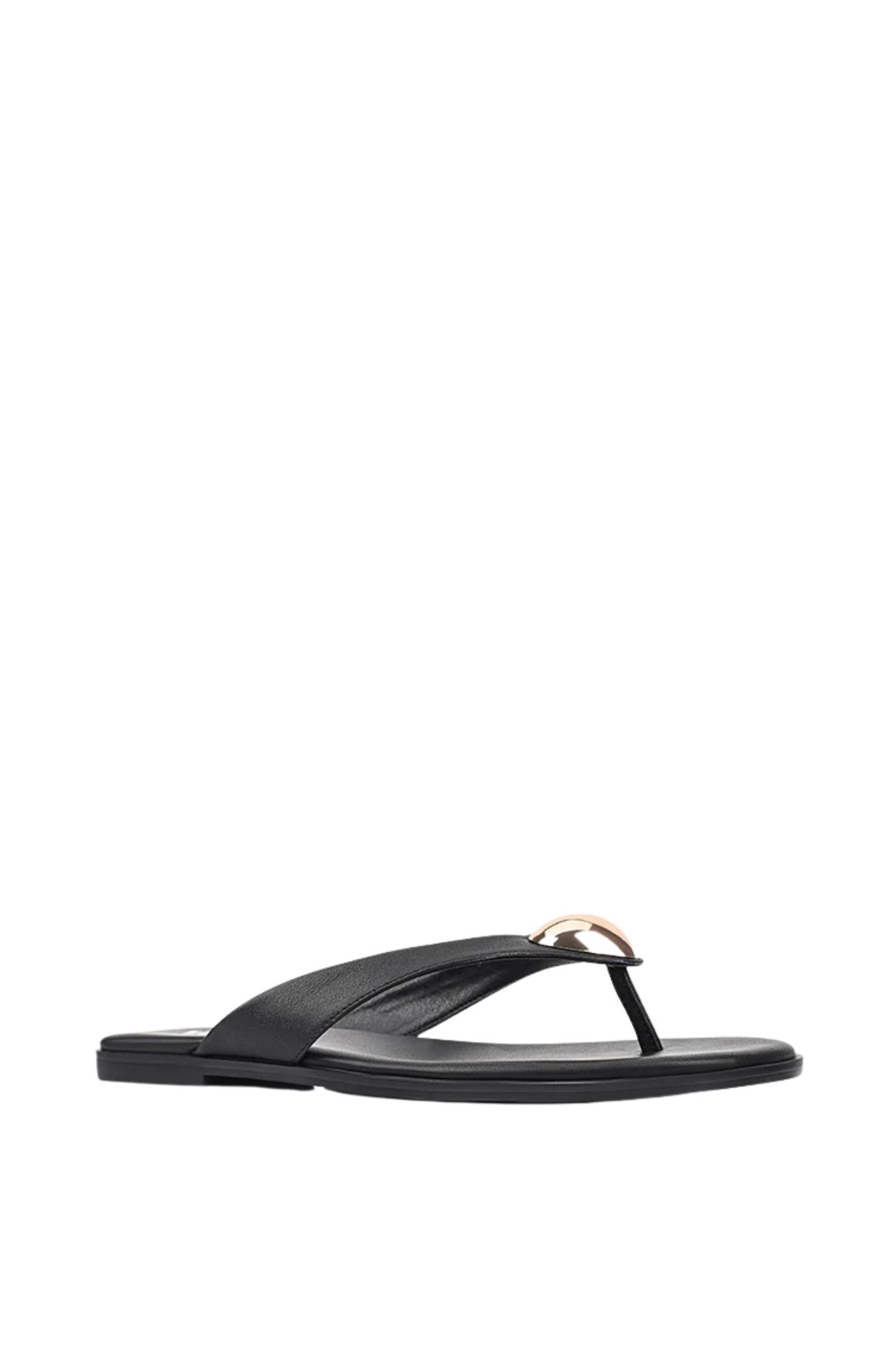 Sara Casual Thongs Black