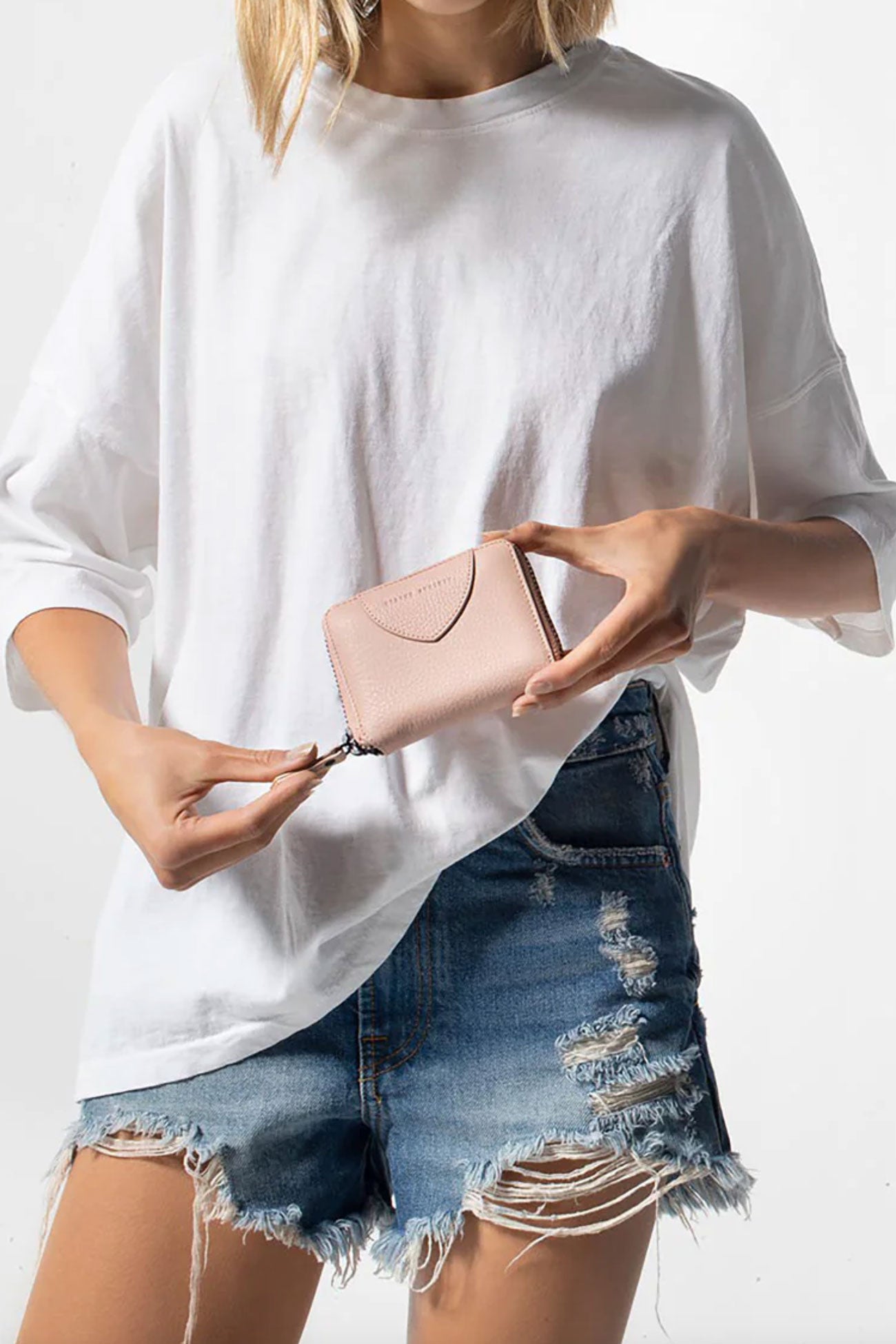 Wayward Wallet Dusty Pink
