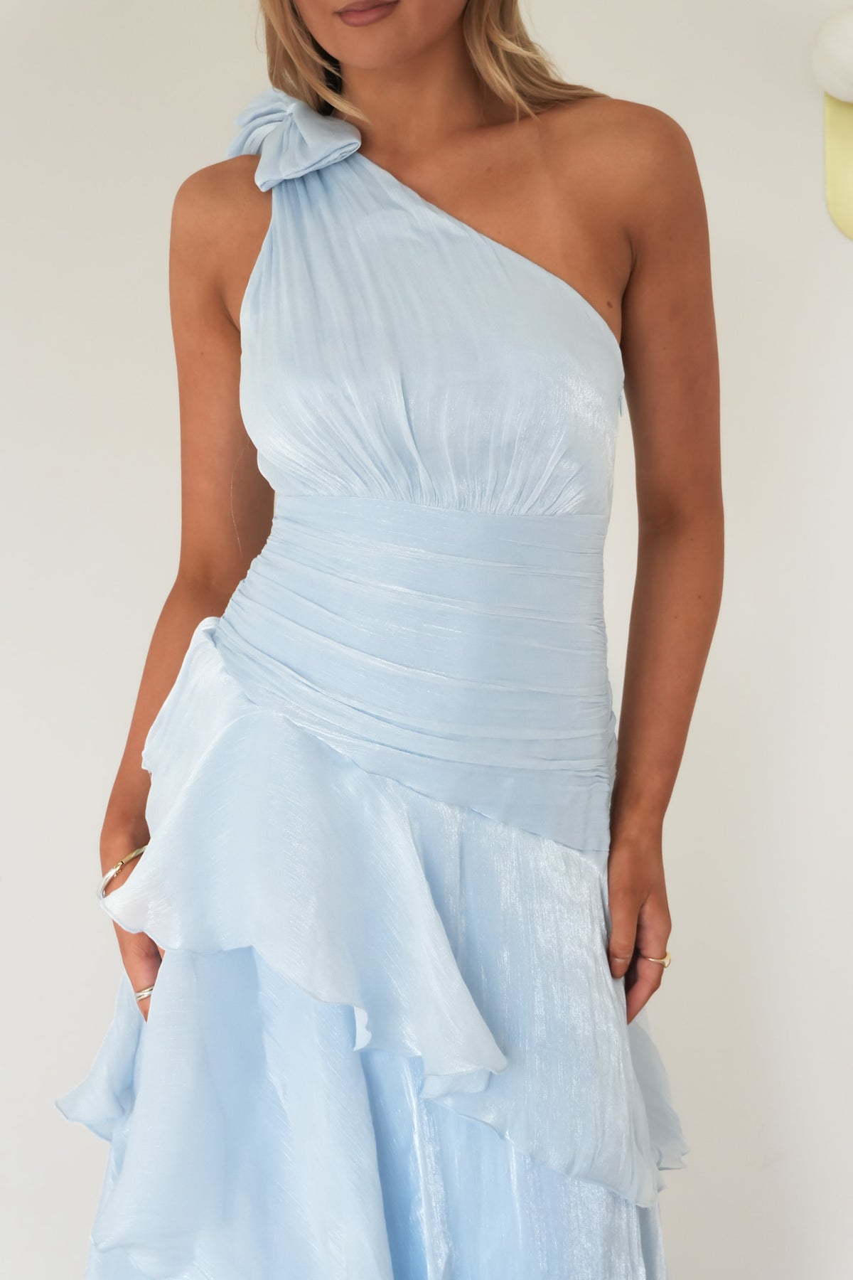 Seema Midi Dress Blue