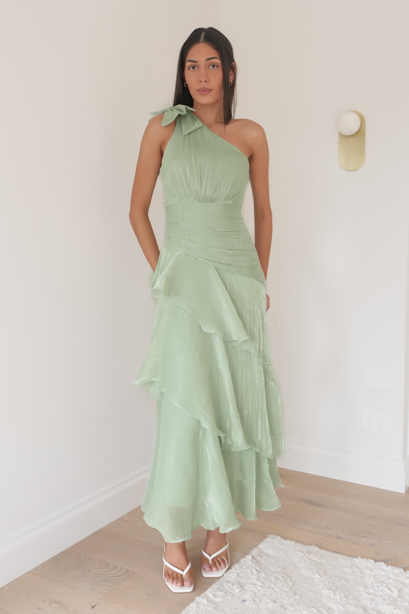 Seema Midi Dress Green