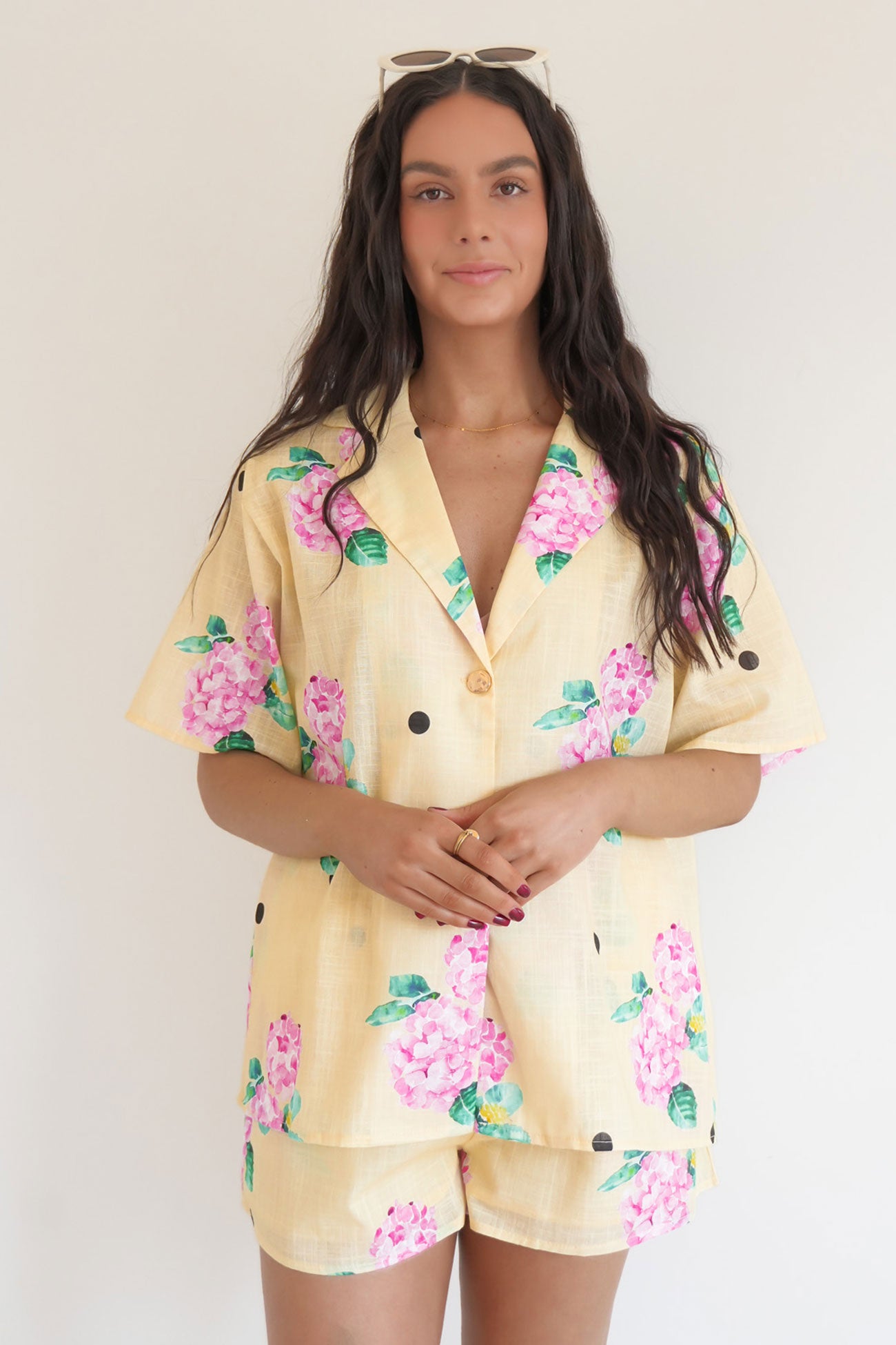 Serena Set Yellow Hydrangea