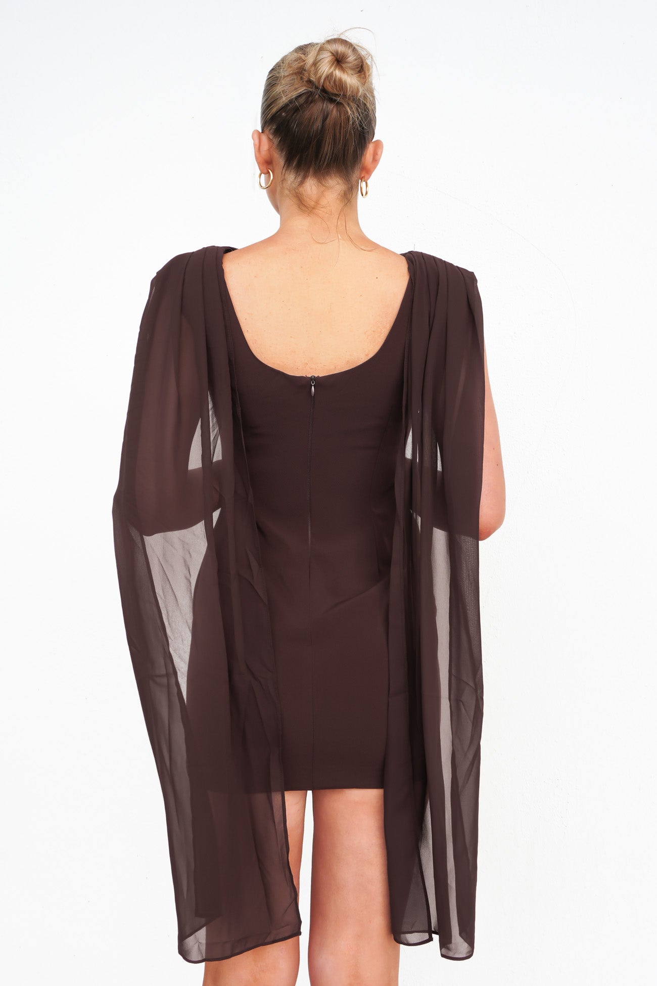 Shantala Mini Dress Chocolate