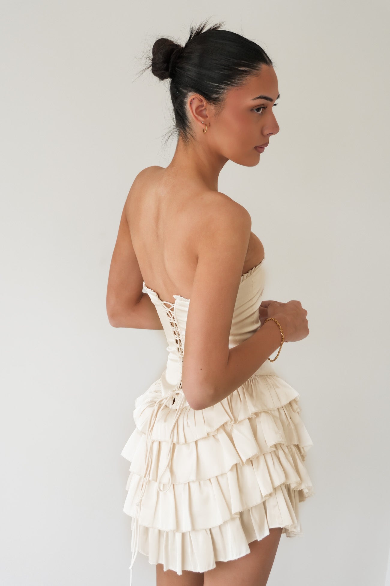 Shaye Mini Dress Cream