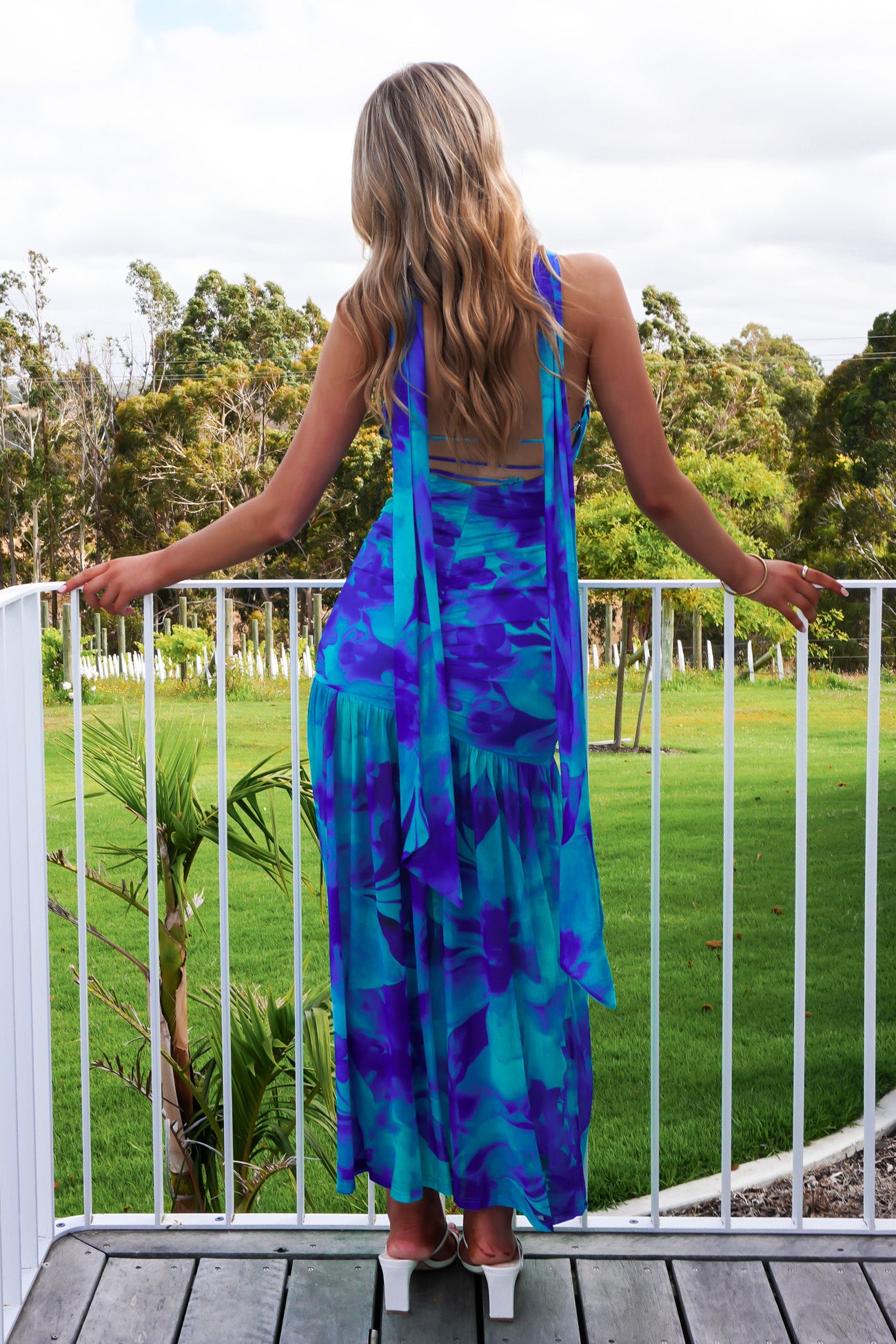 Shiloh Maxi Dress Blue