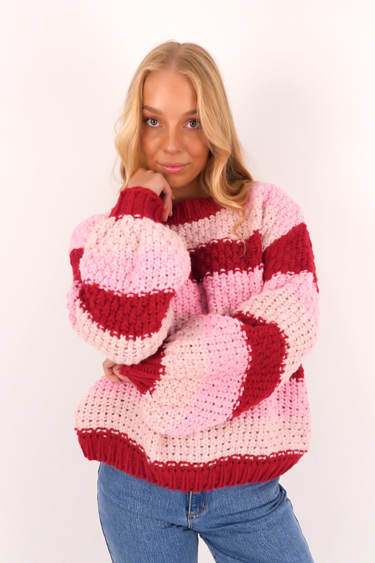 Siara Knit Pink Multi