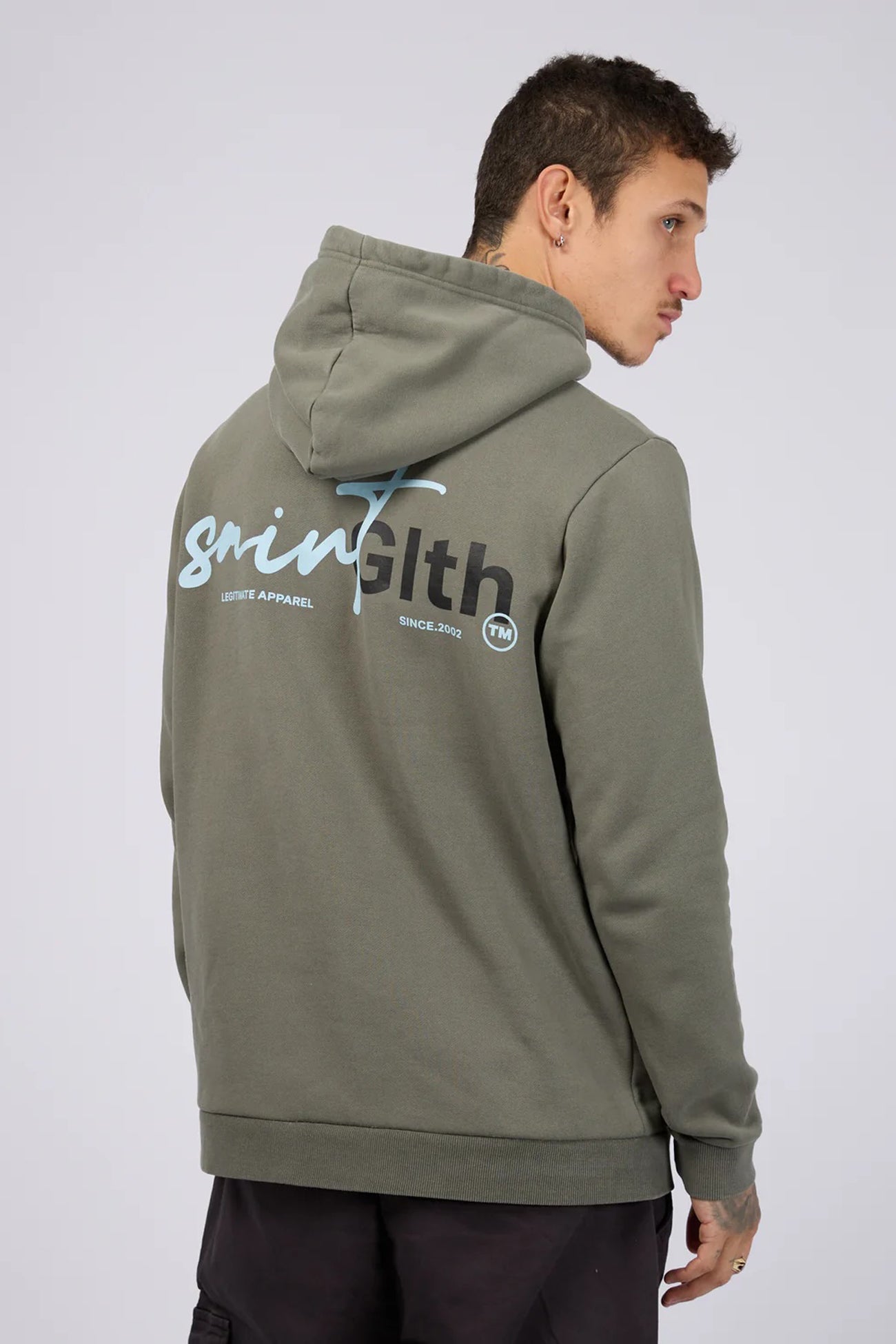 Sign Off Hoodie Agave Green b