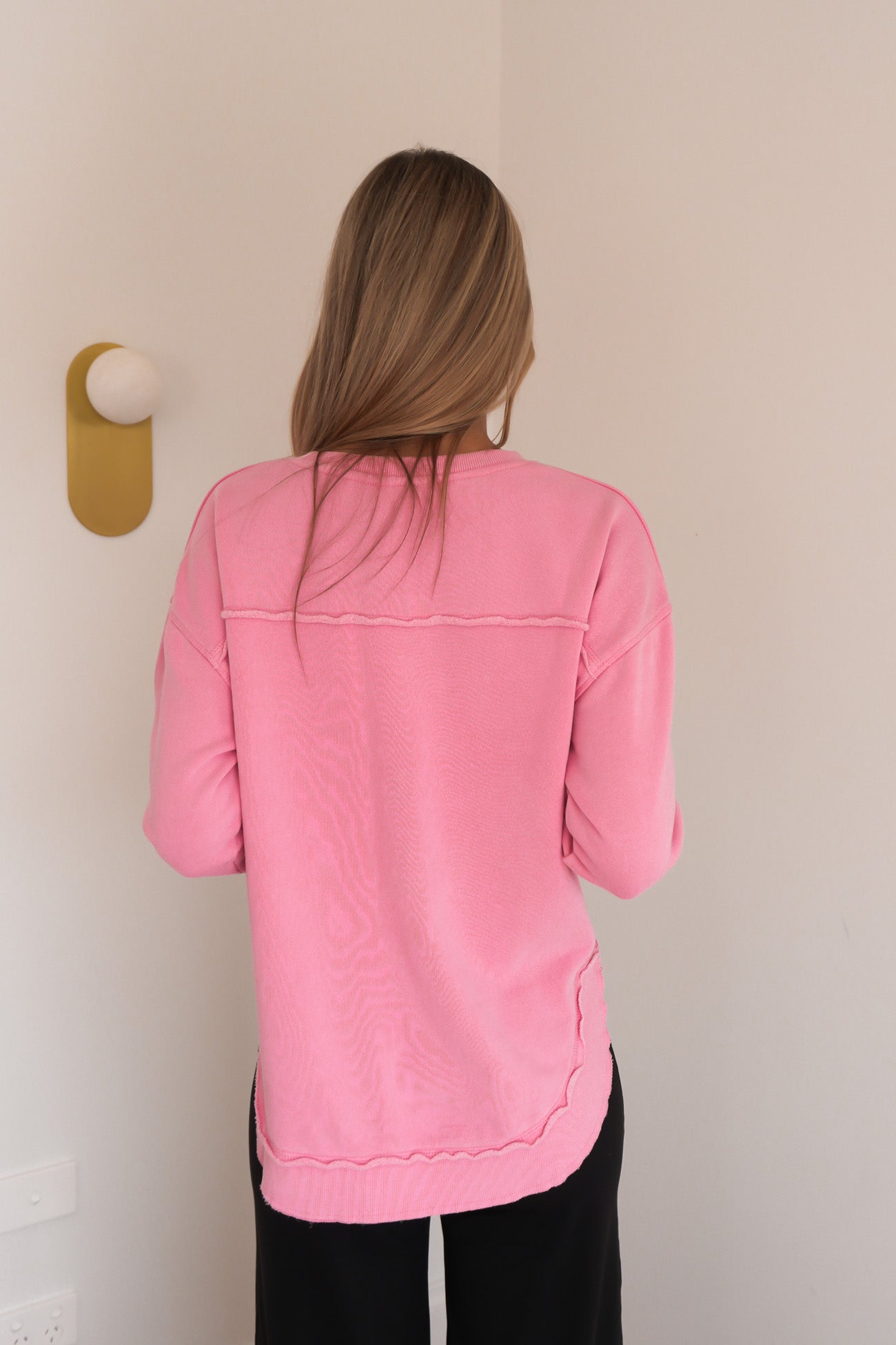 Signature Crew Sea Pink