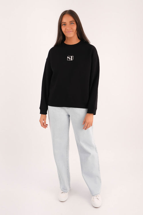 Silent Theory Luxe Crew - Black