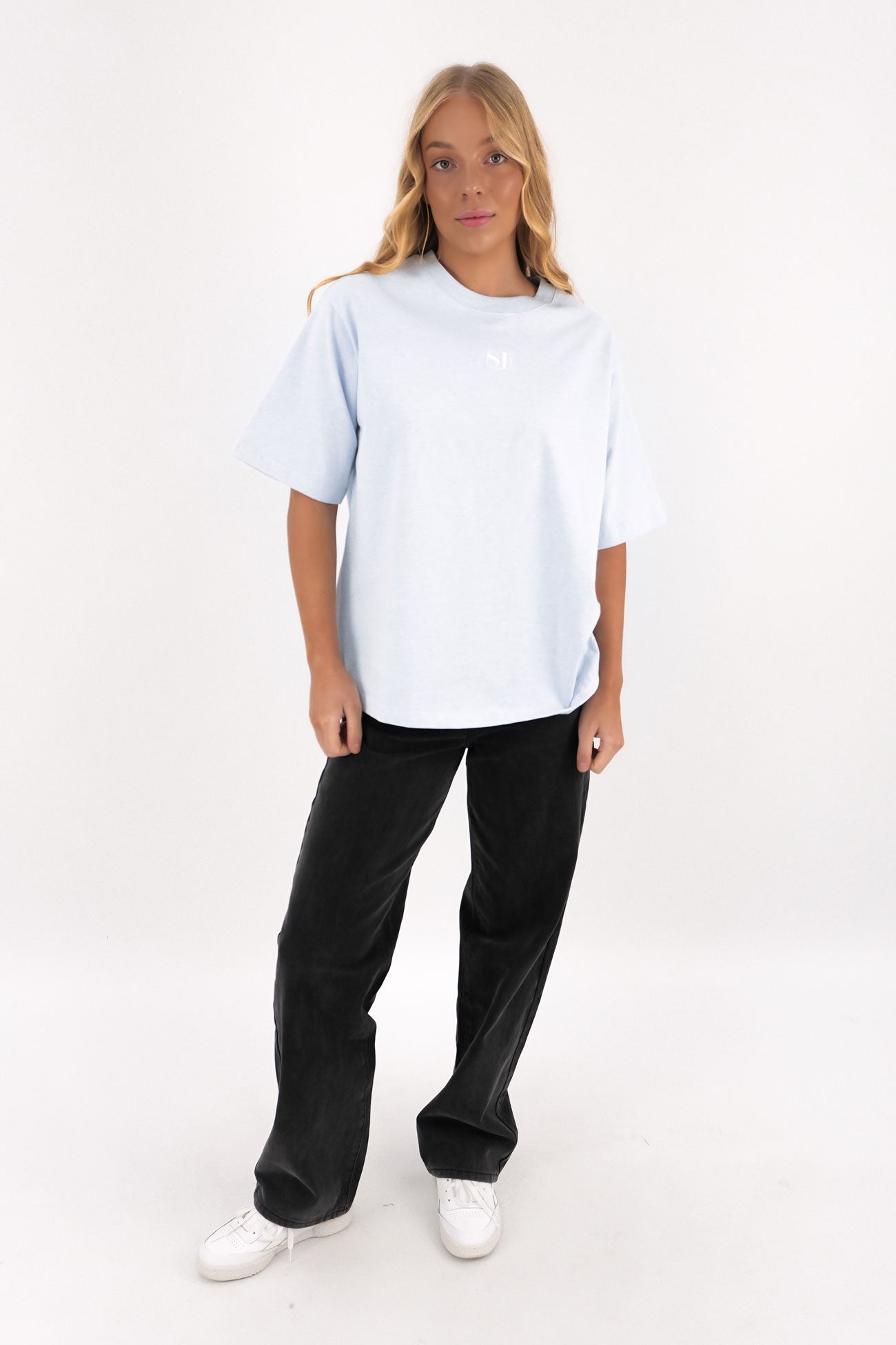 Silent Luxe Tee Blue