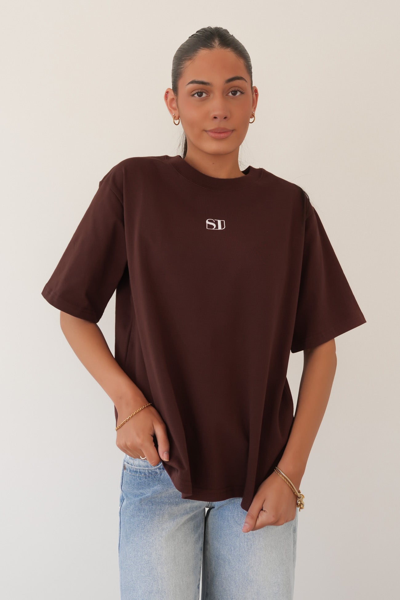 Silent Luxe Tee Cherry