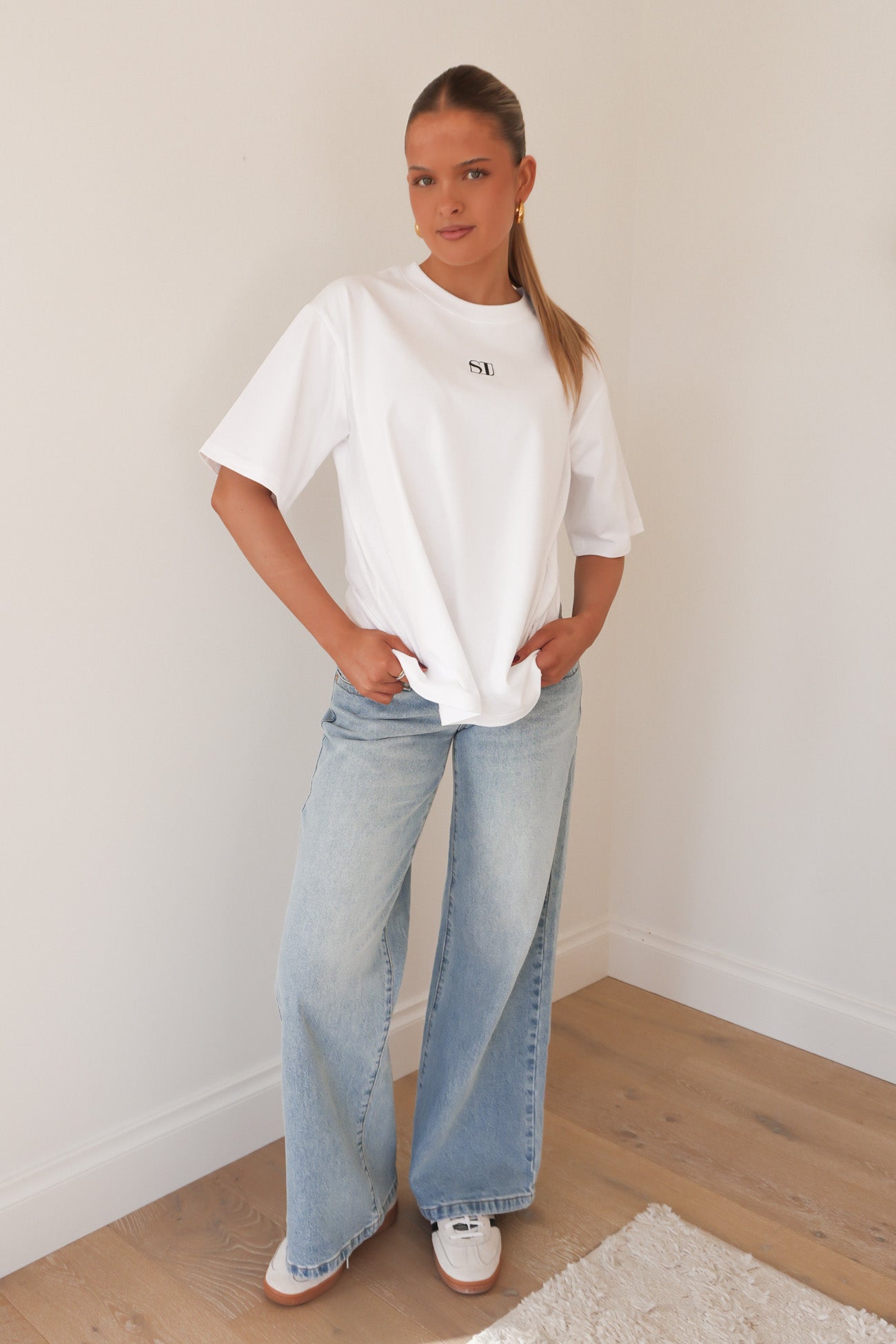 Silent Luxe Tee White