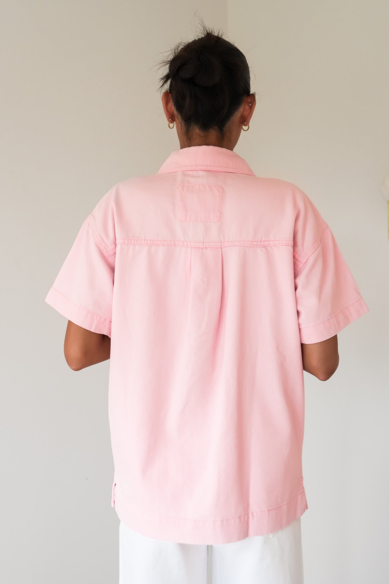 Simi Denim Shirt Pink