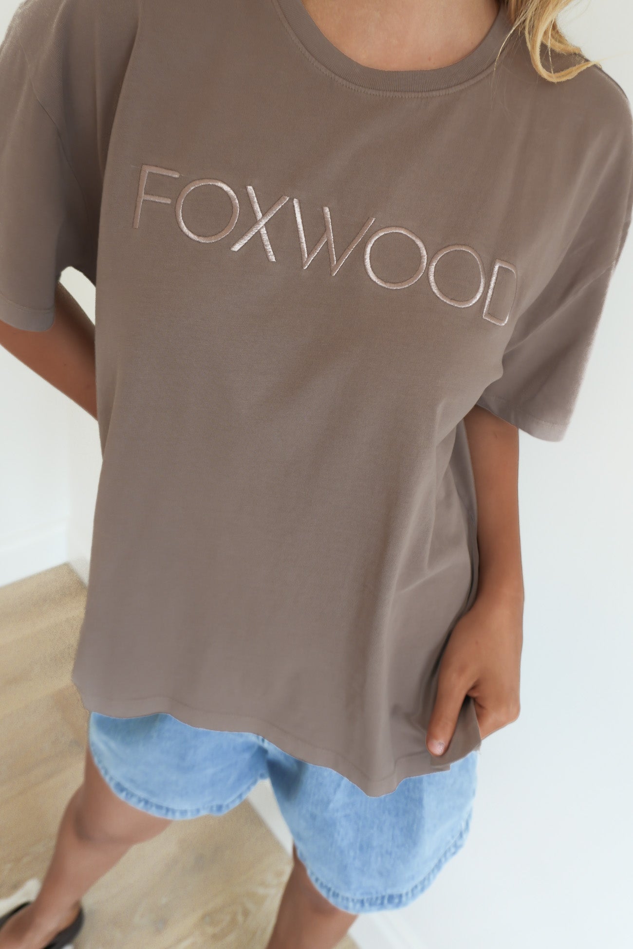 Simplified Tee Brown