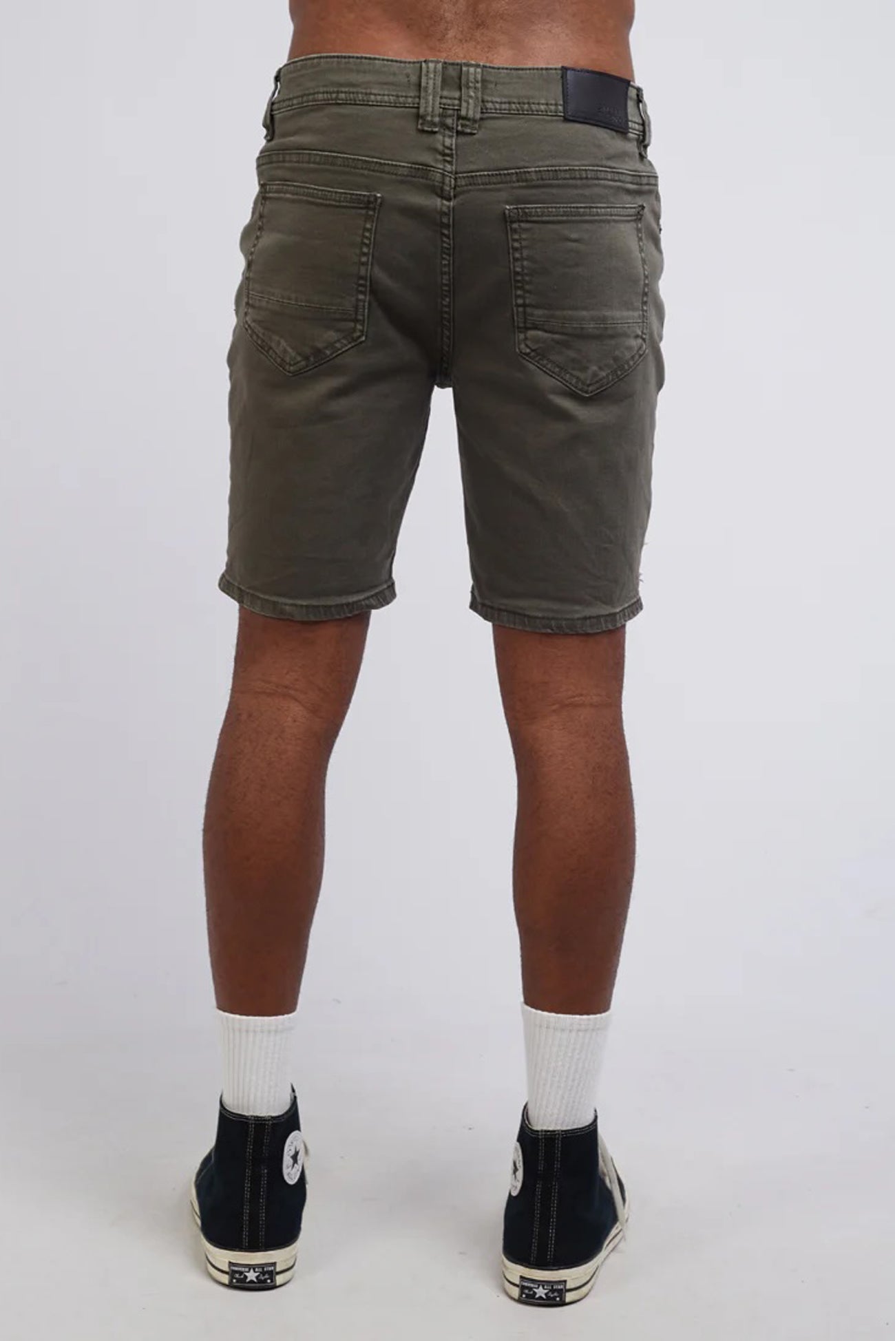 Soho Short Trashed Khaki