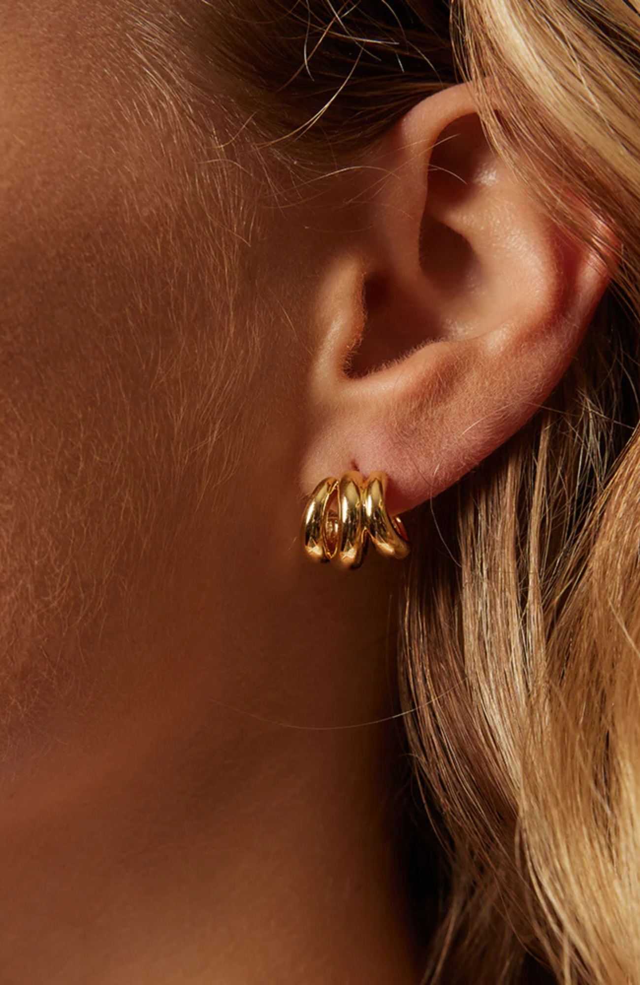 Sol Earrings Gold