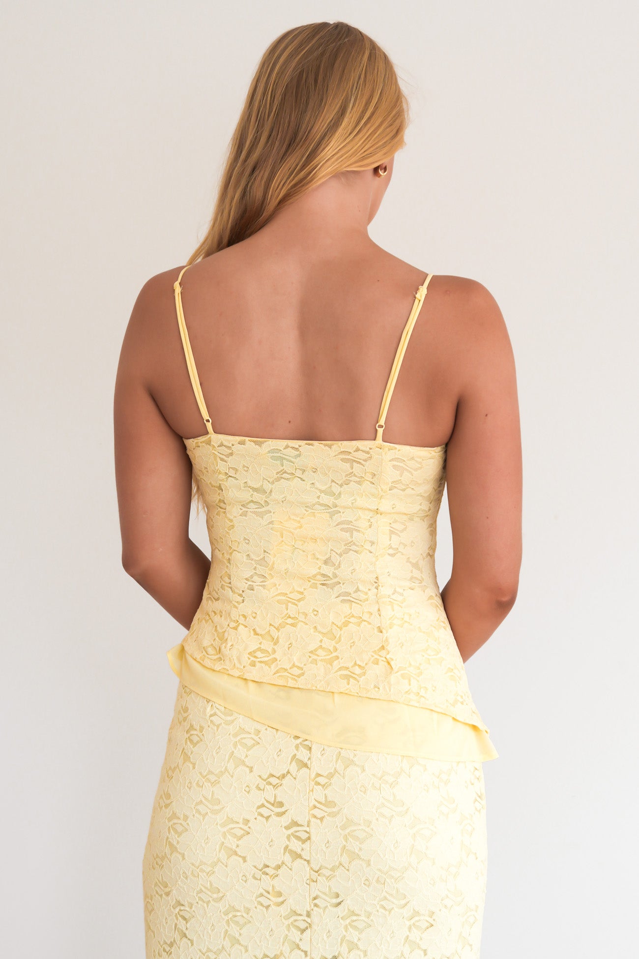 Sondra Lace Set Yellow
