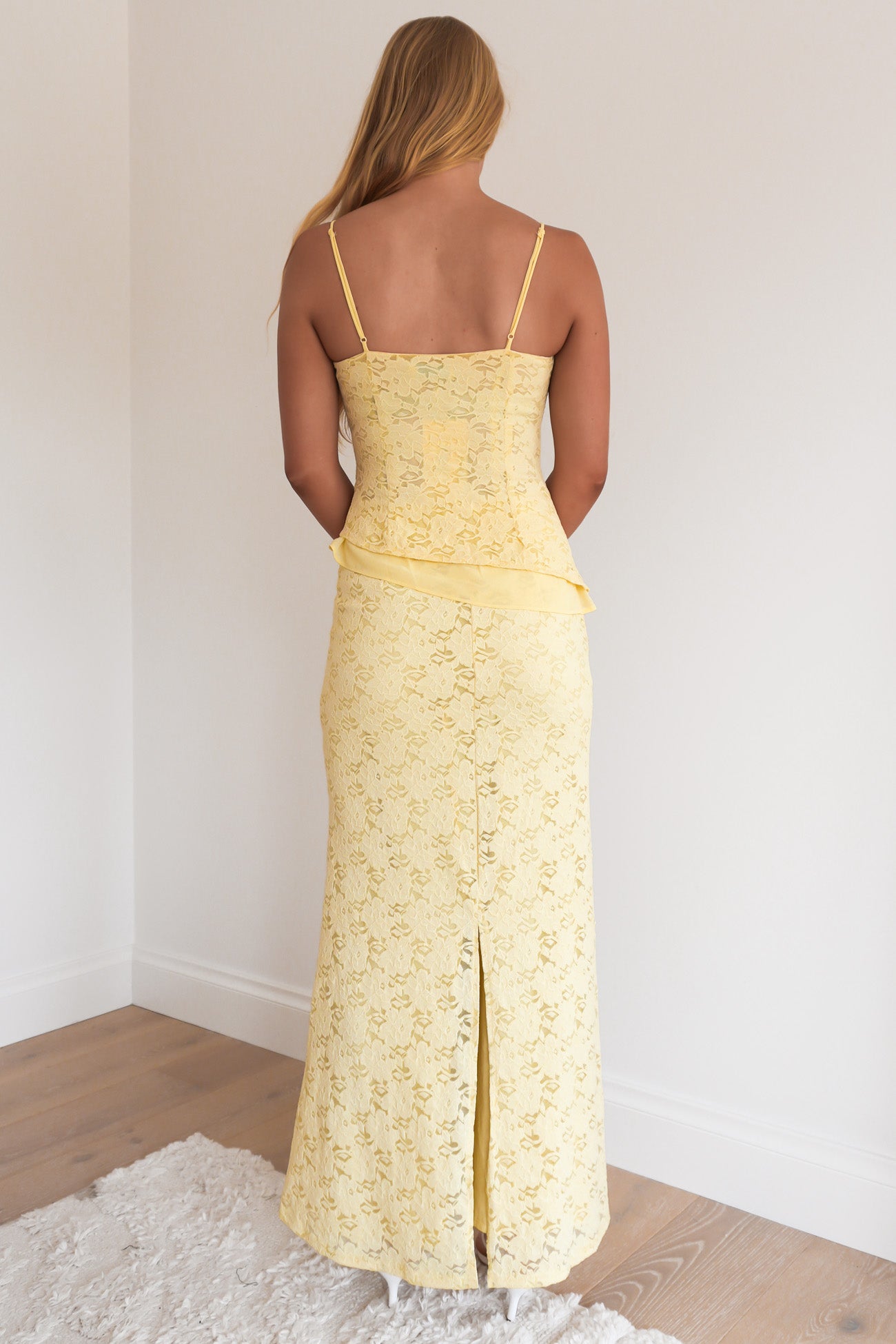 Sondra Lace Set Yellow