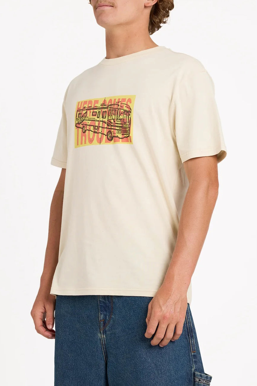 Spectrum Short Sleeve Tee Dirty White