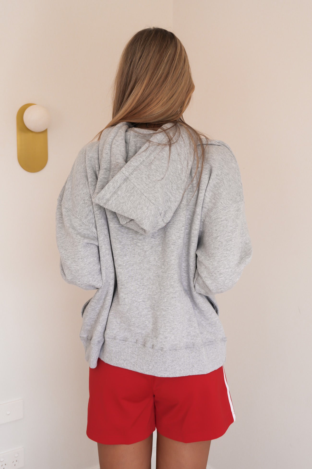 Stacey Hoodie Grey Marle