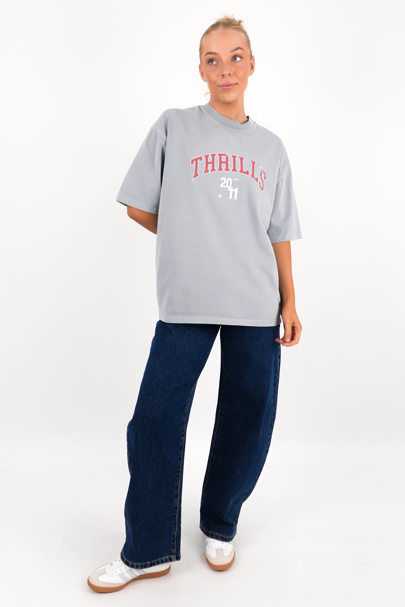 Stadium Oversized Tee Smog