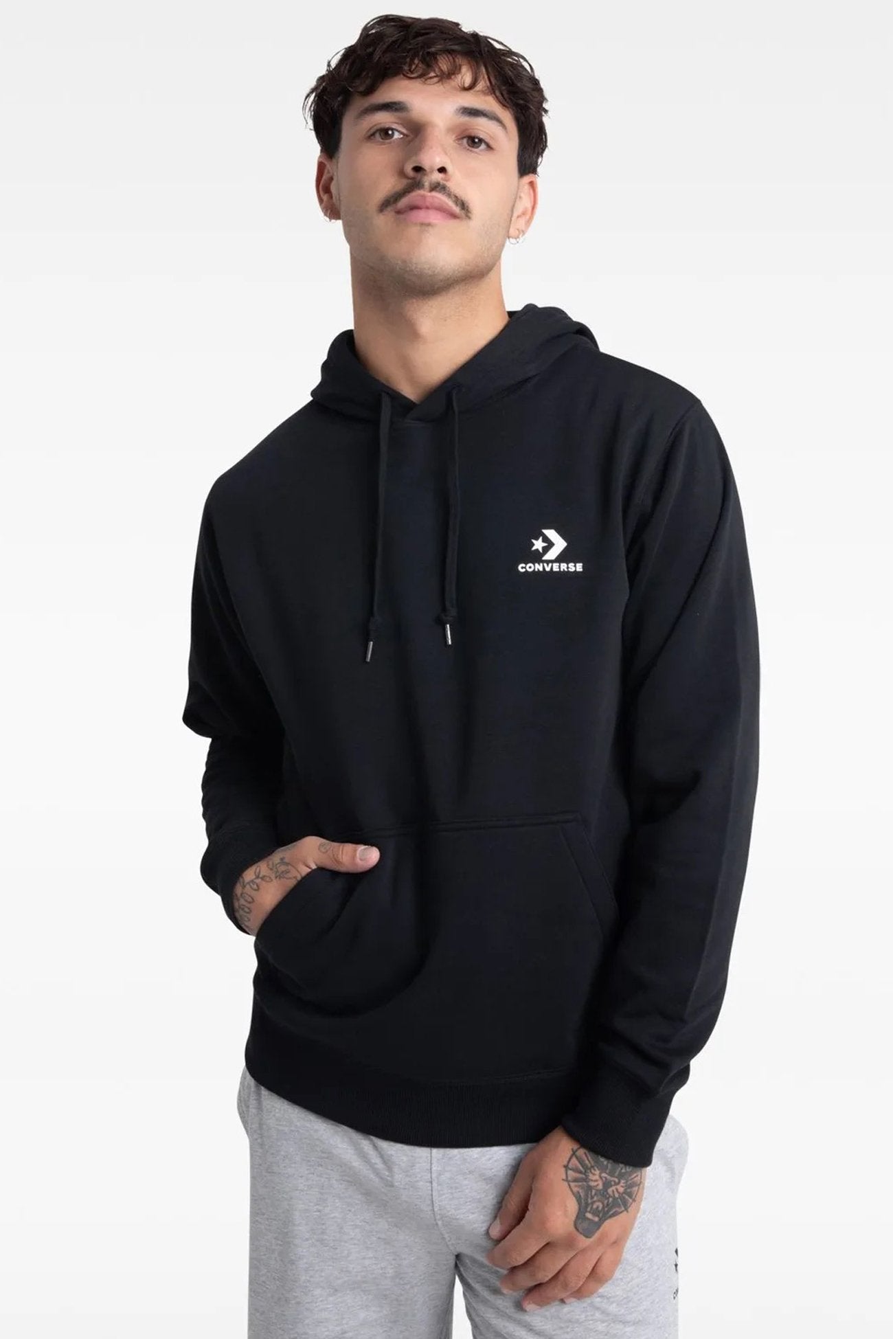 Star Chevron Core Hoodie Black