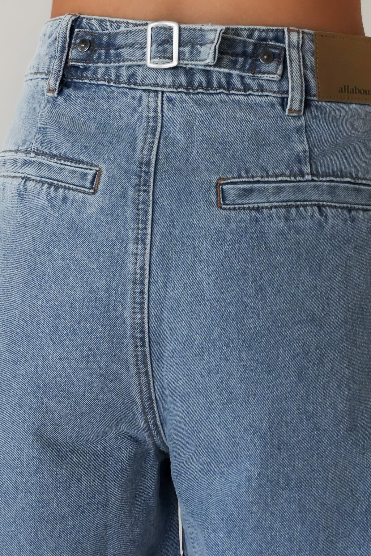 Stevie Denim Short Light Blue