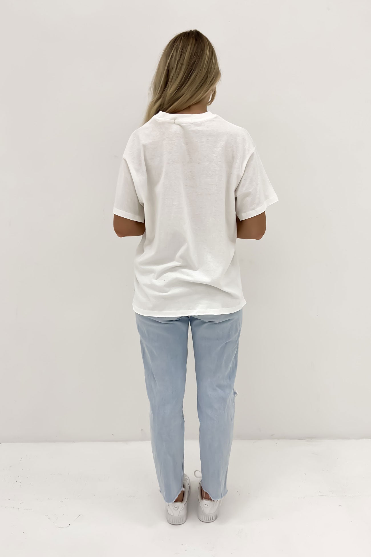 Sundream Oversized Tee Vintage White