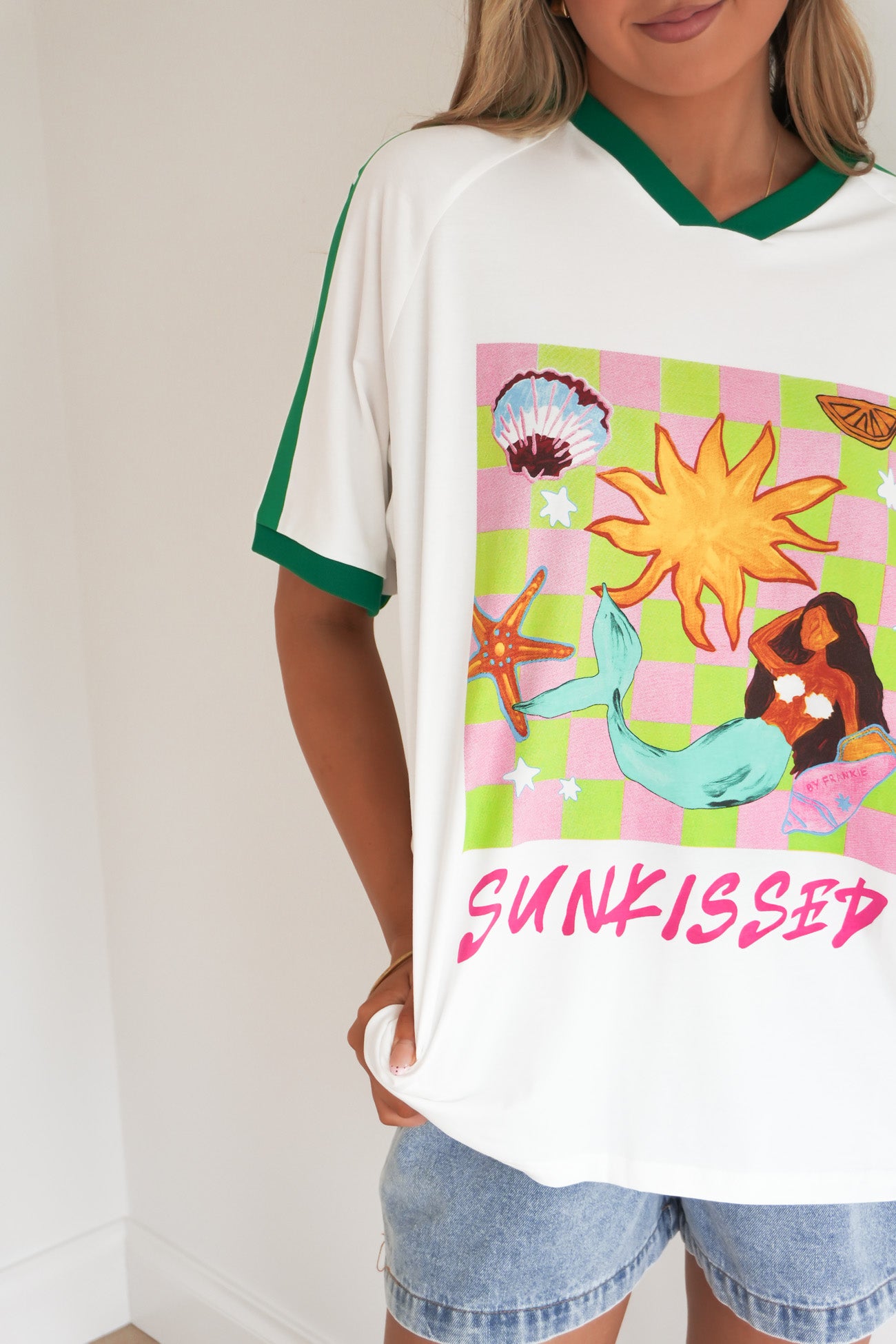 Sunkissed Tee White