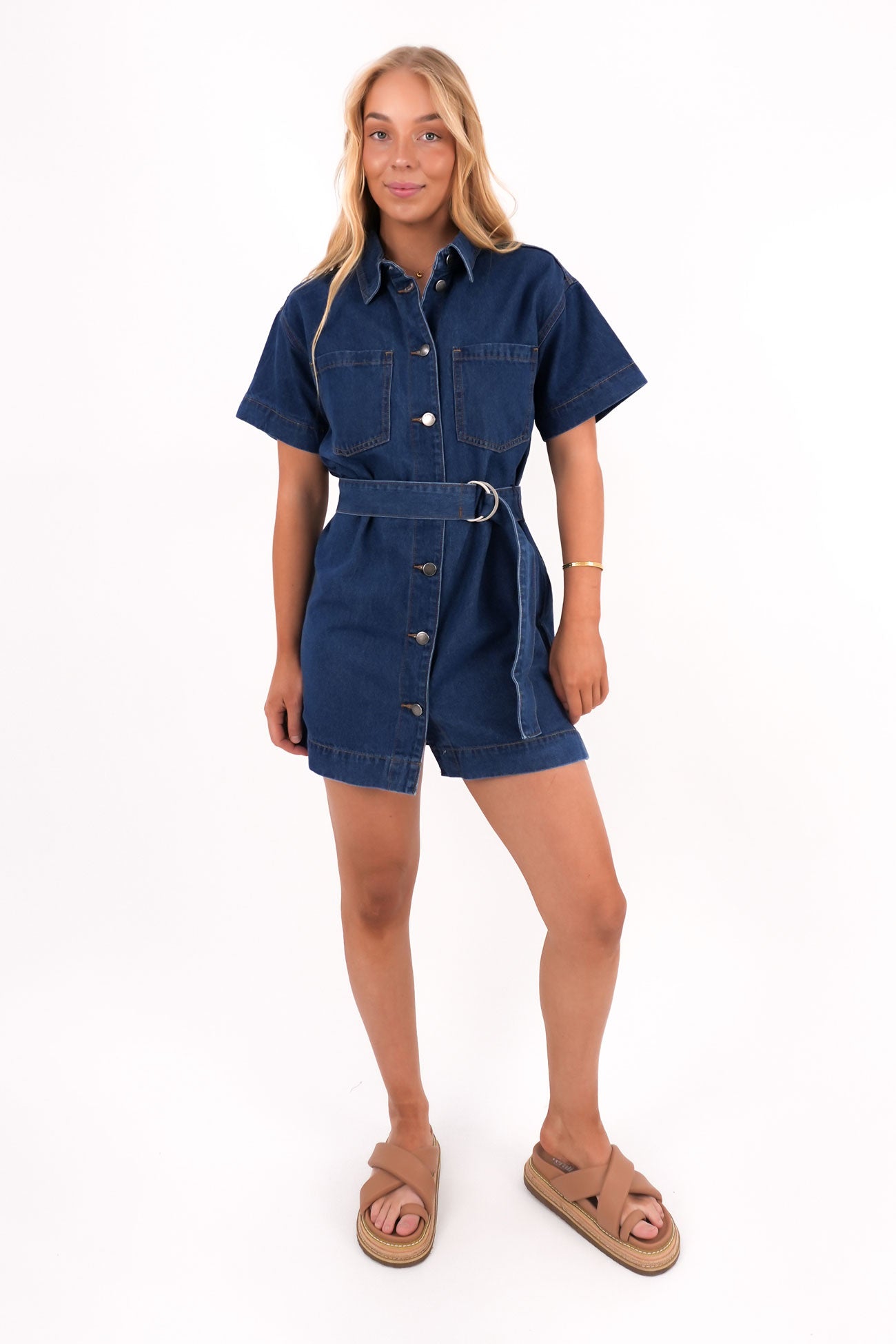 Sunny Denim Dress Heritage Blue