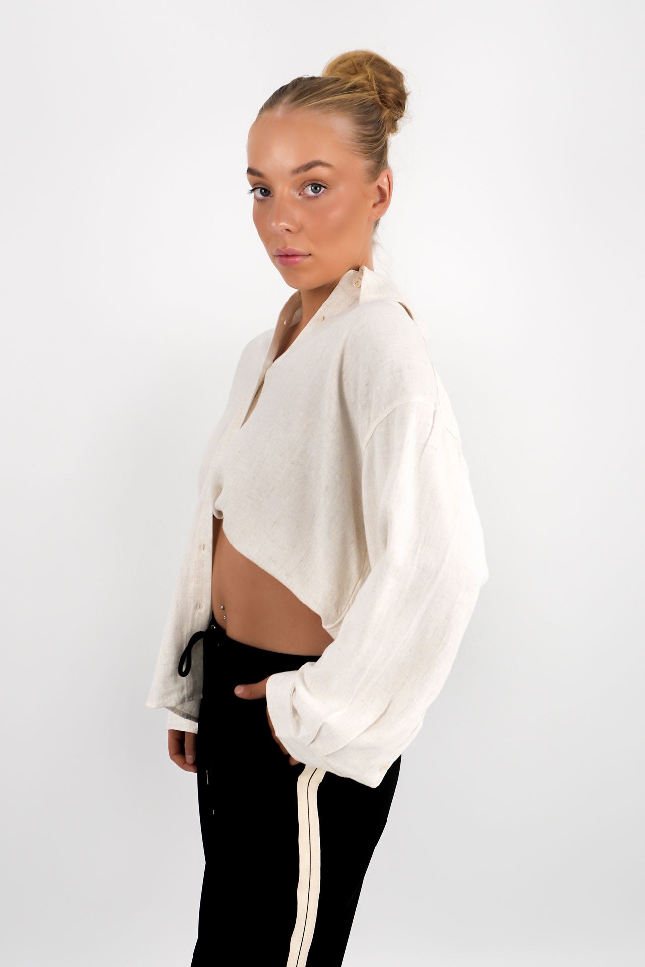 Sunray Oversized Long Sleeve Shirt Oat