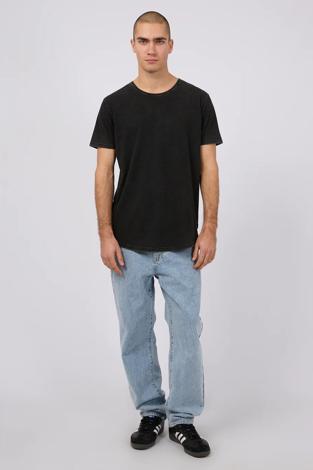 Tail Tee Washed Black