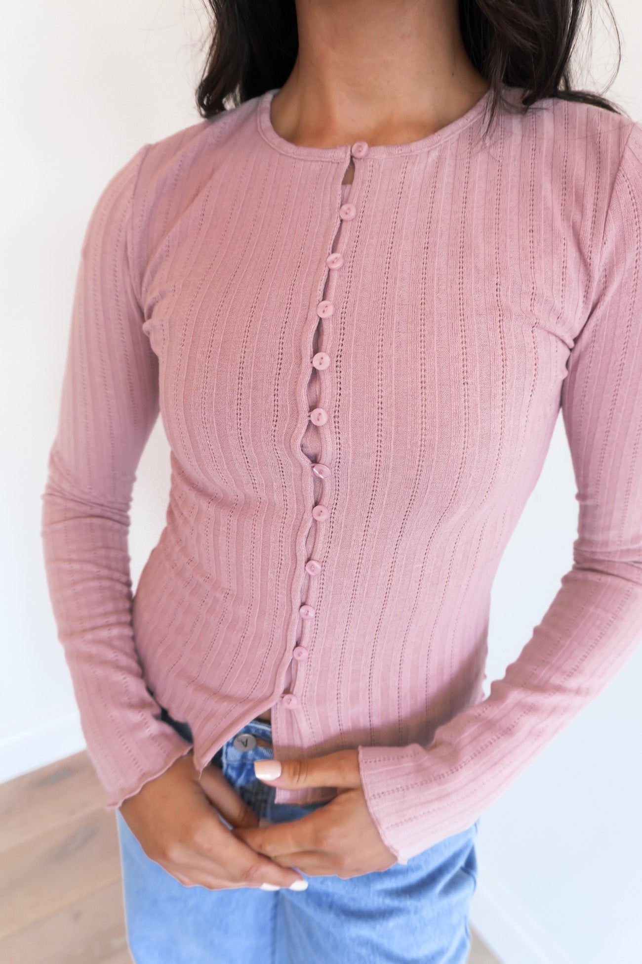 Tarni Knit Top Fawn