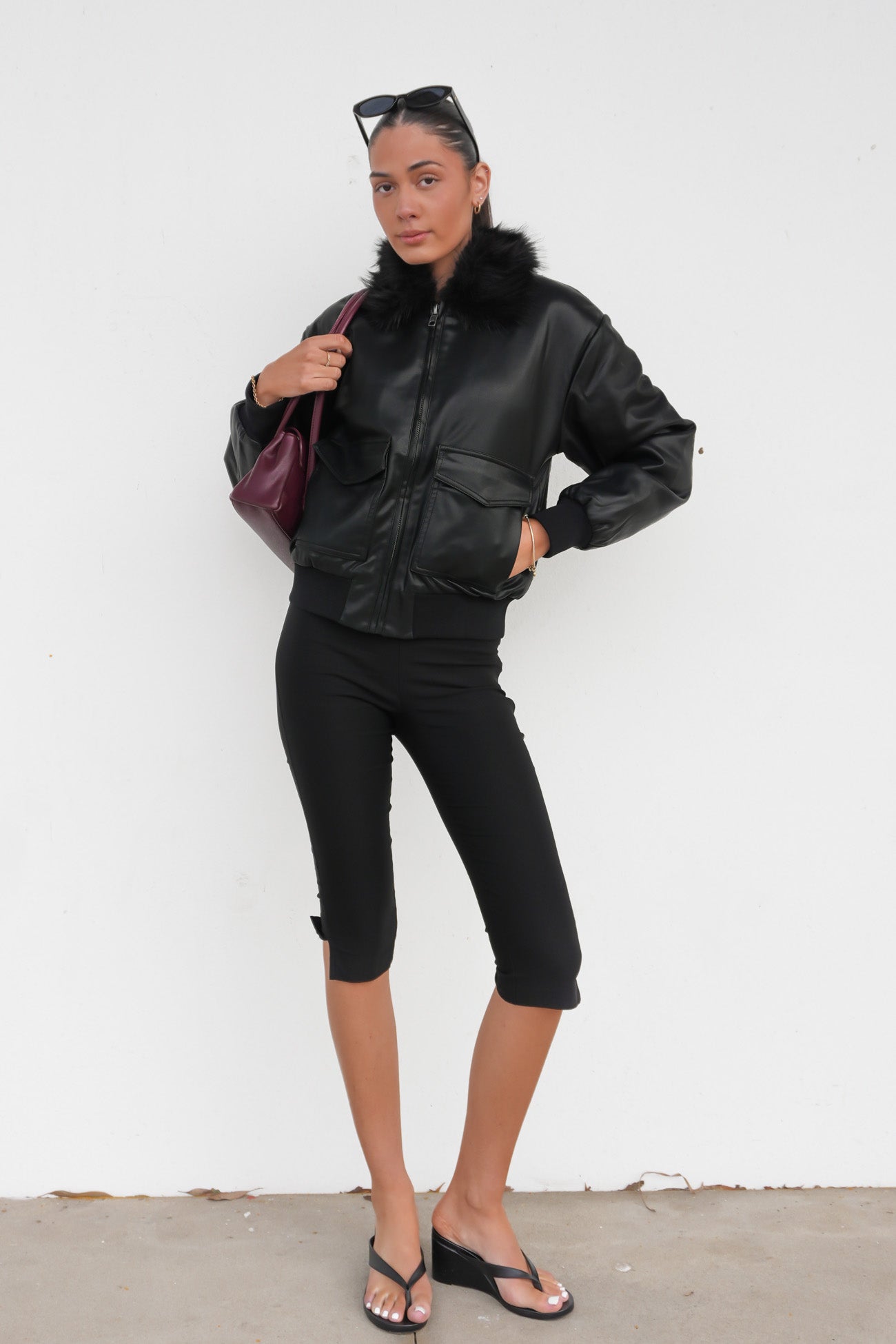 Taya Bomber Black