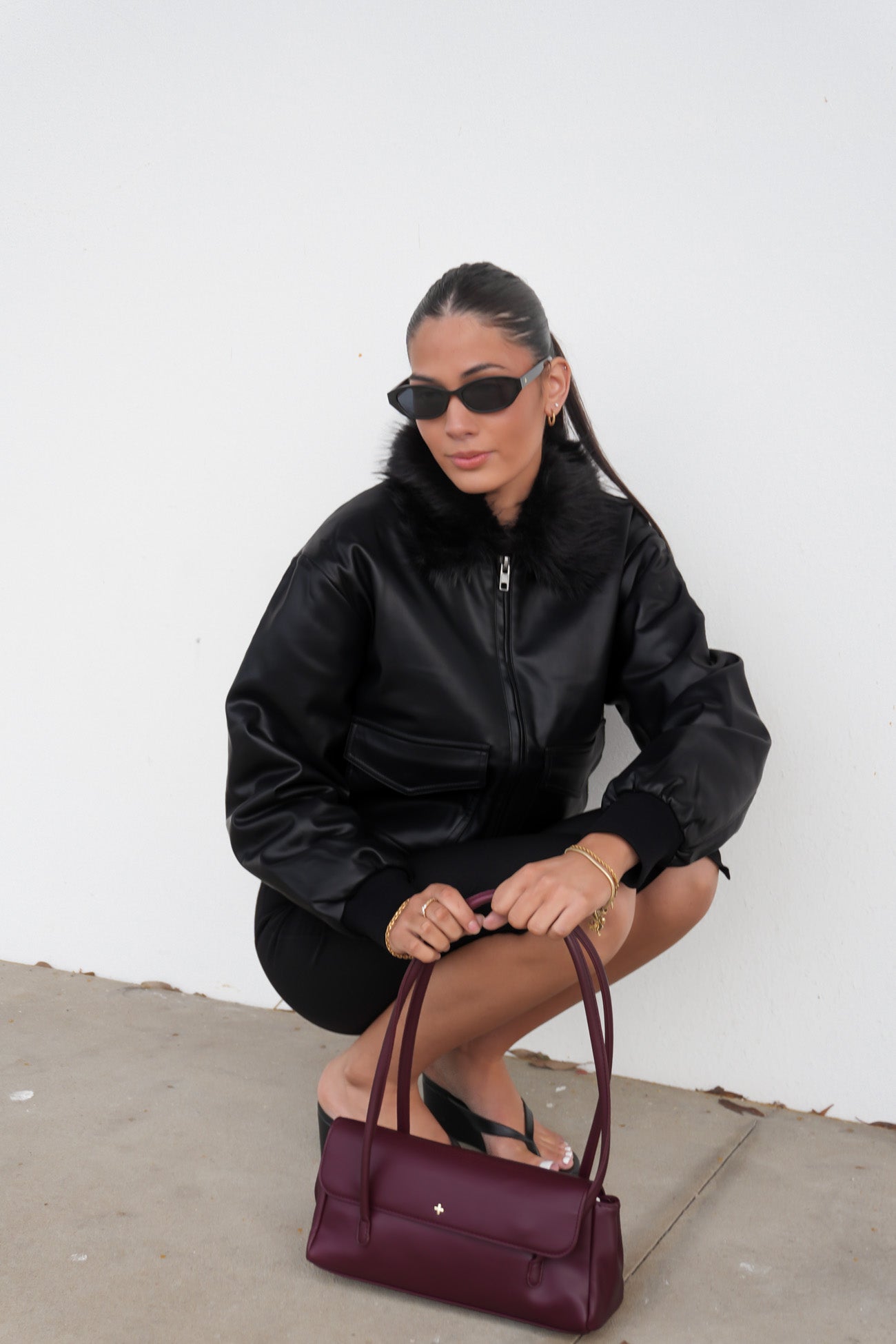 Taya Bomber Black