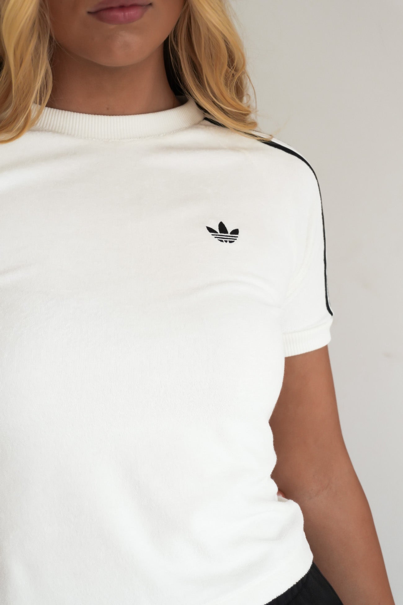 Terry Towel Cali Tee Off White