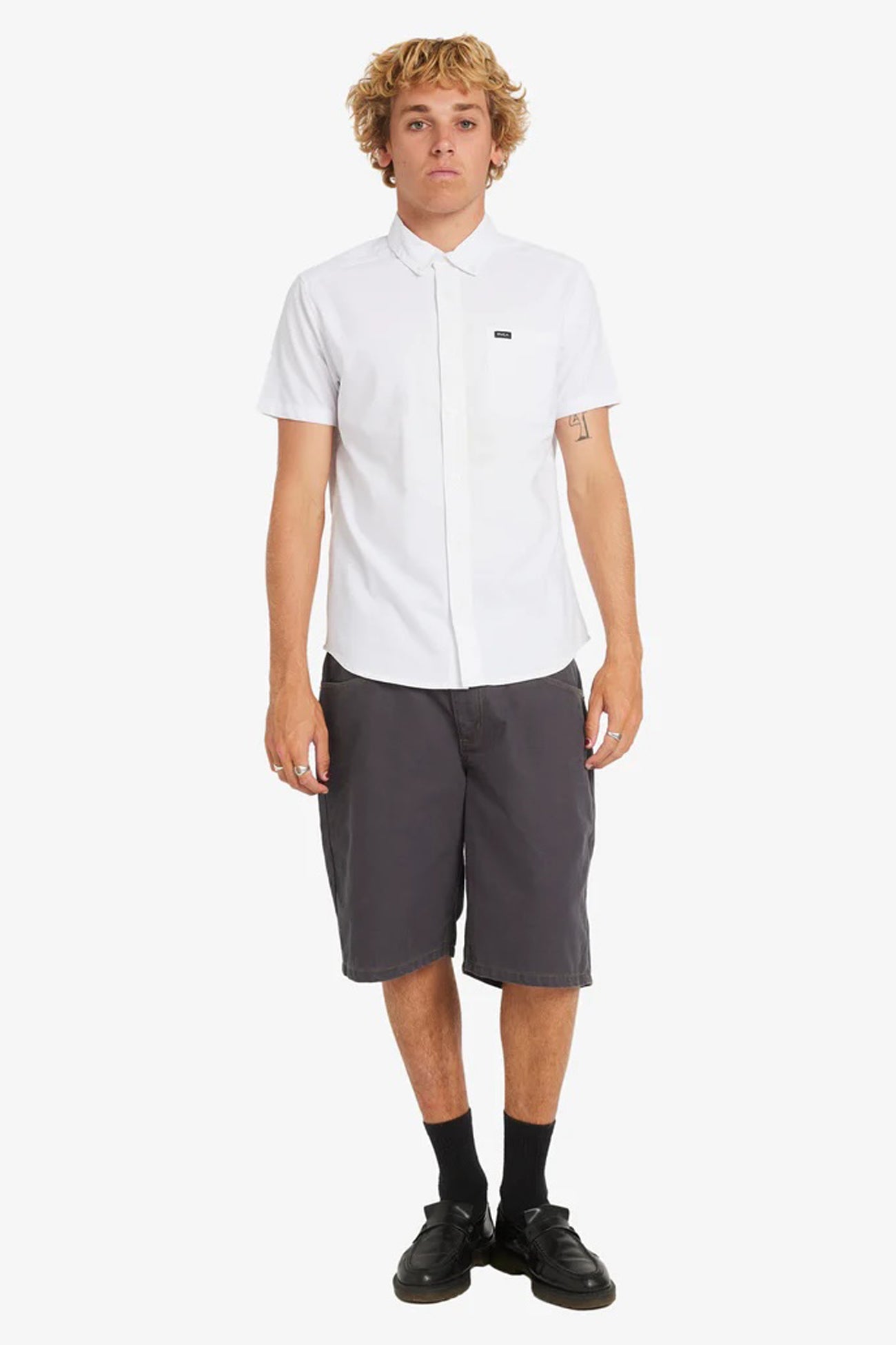 Thatll Do Stretch Short Sleeve White