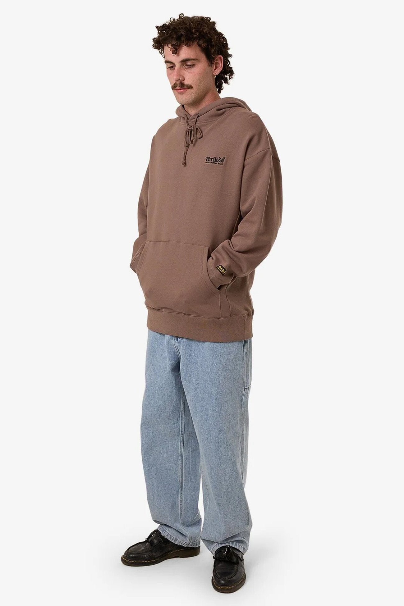 Thrills Union Slouch Pull On Hood Falcon