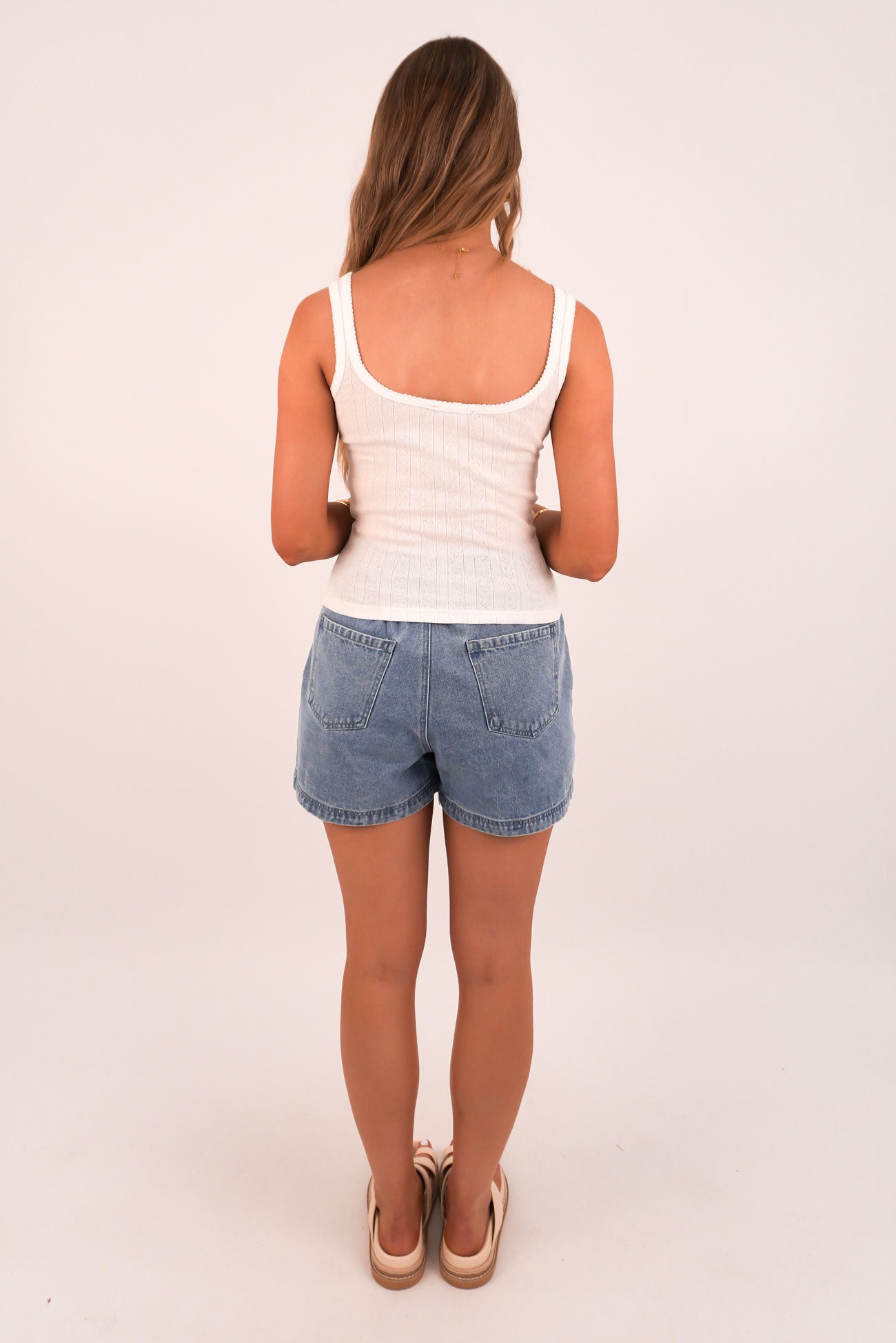 Tia Tank White