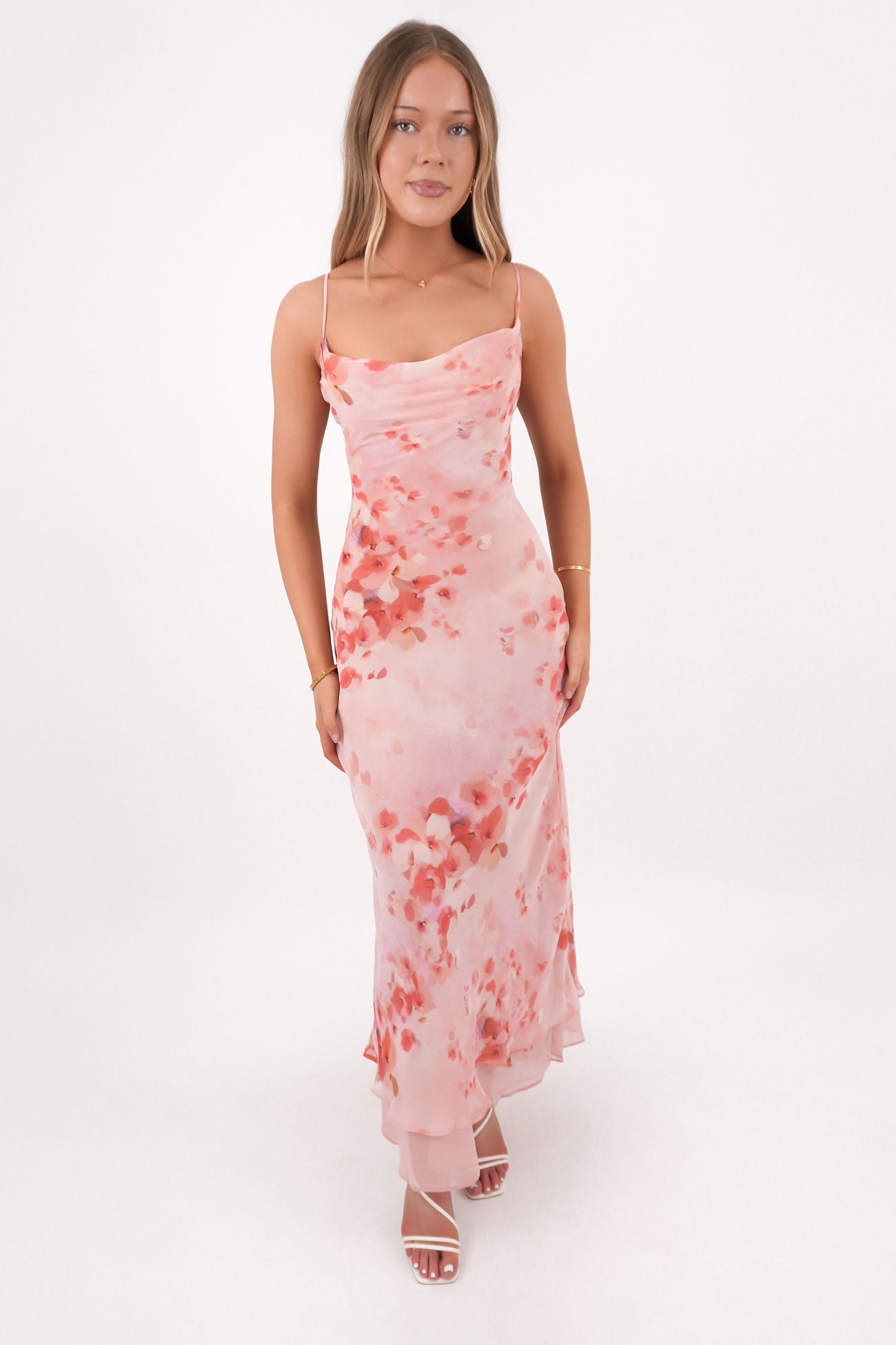 Tiana Maxi Dress Pink