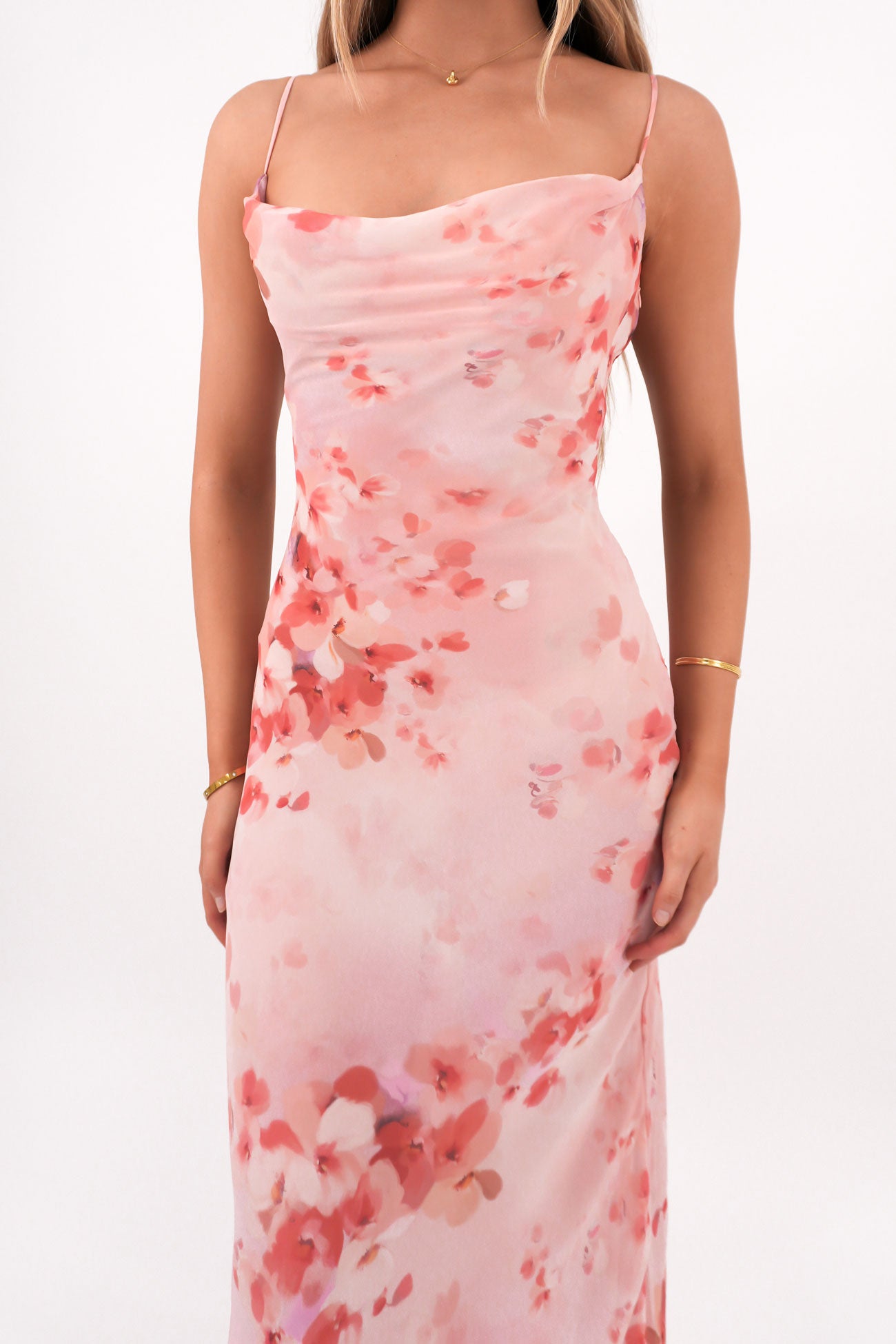 Tiana Maxi Dress Pink