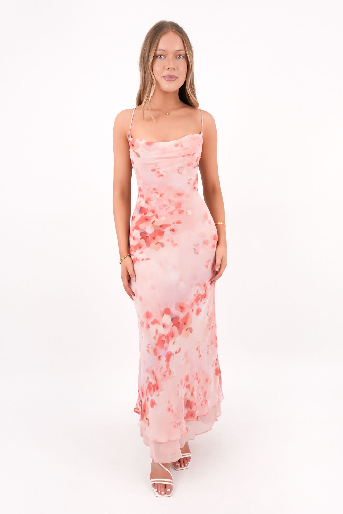 Tiana Maxi Dress Pink