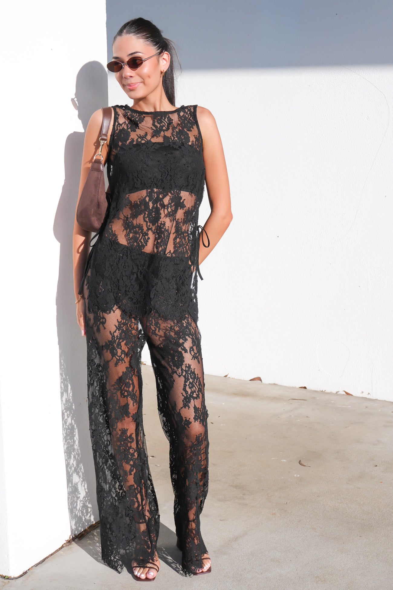 Tianni Lace Set Black
