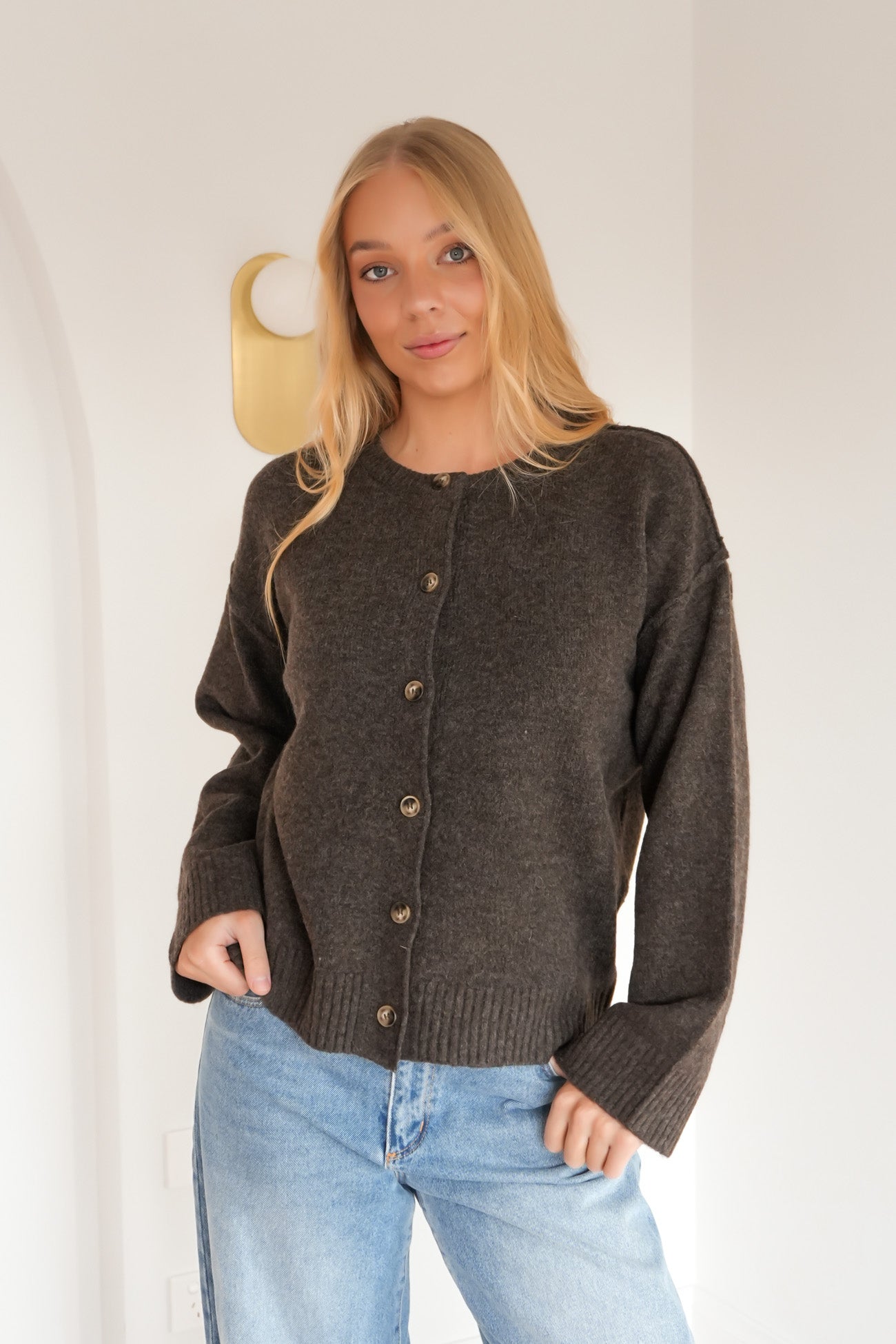 Tokyo Cardigan Mushroom