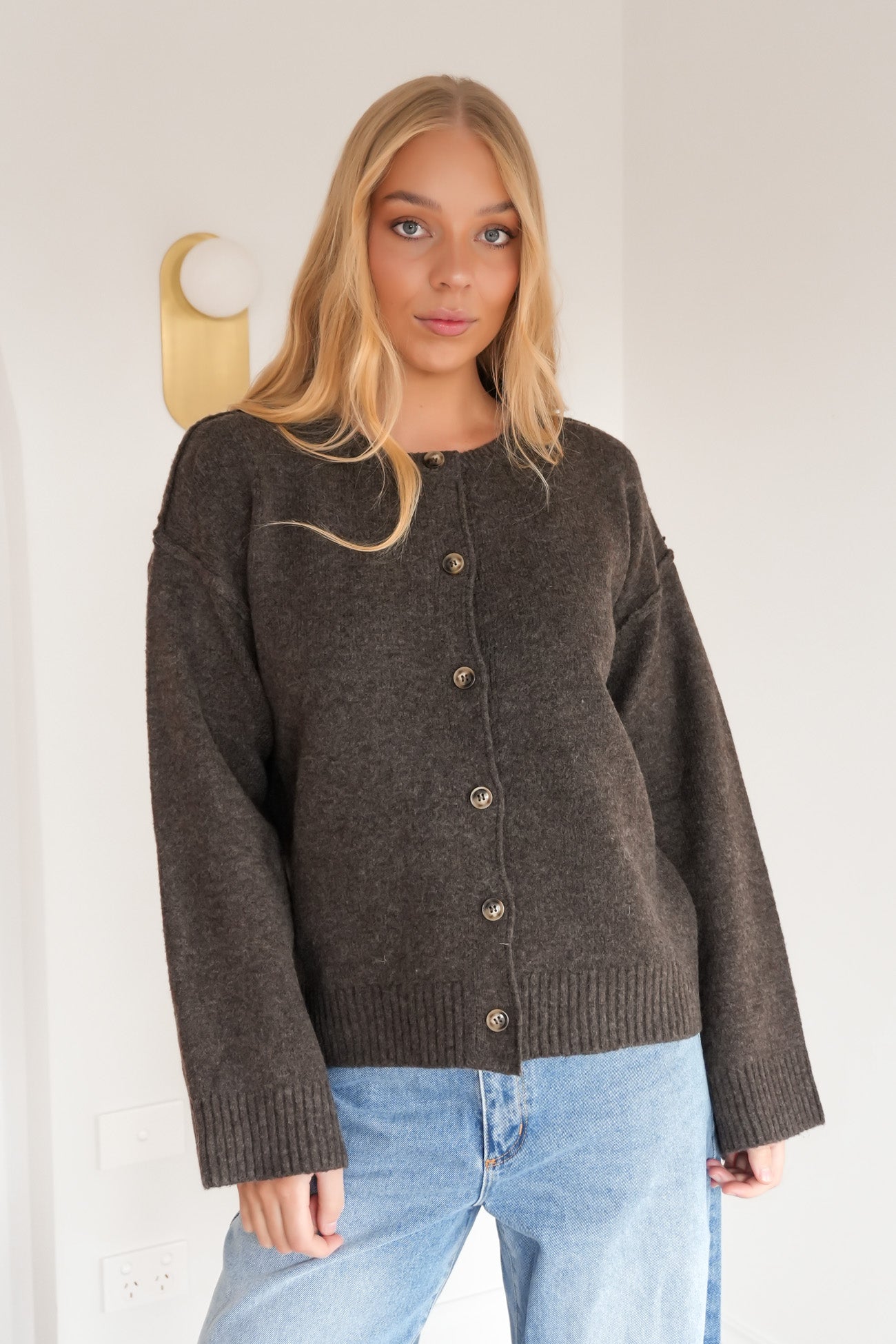Tokyo Cardigan Mushroom