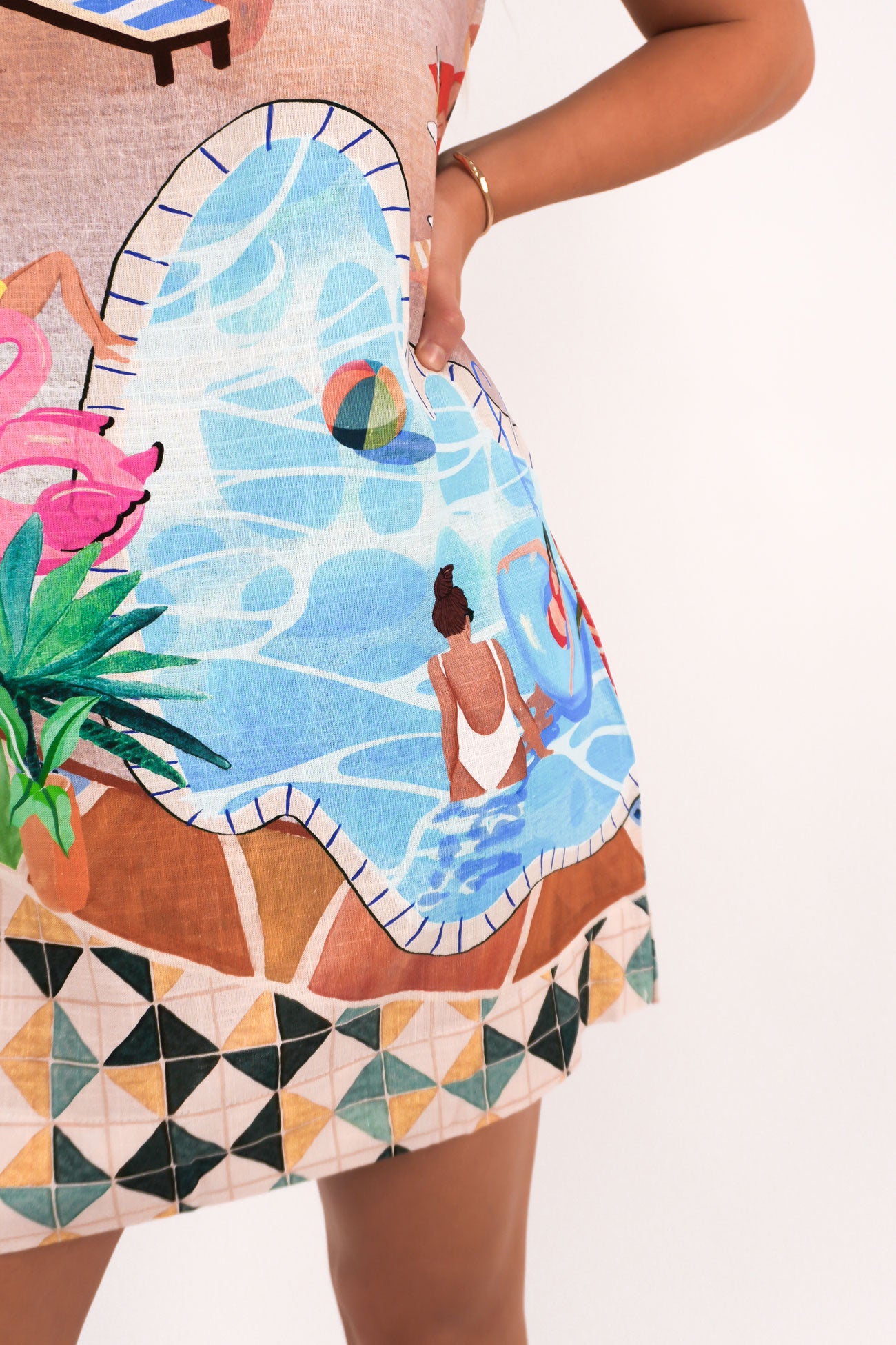 Tommie Mini Dress Poolside