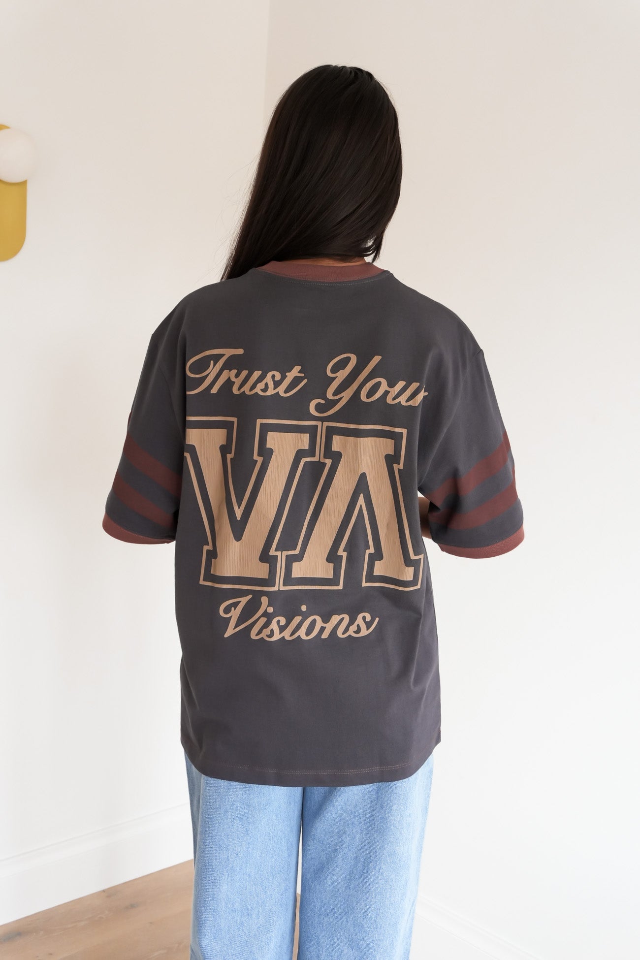 Toni Ringer Tee Washed Black