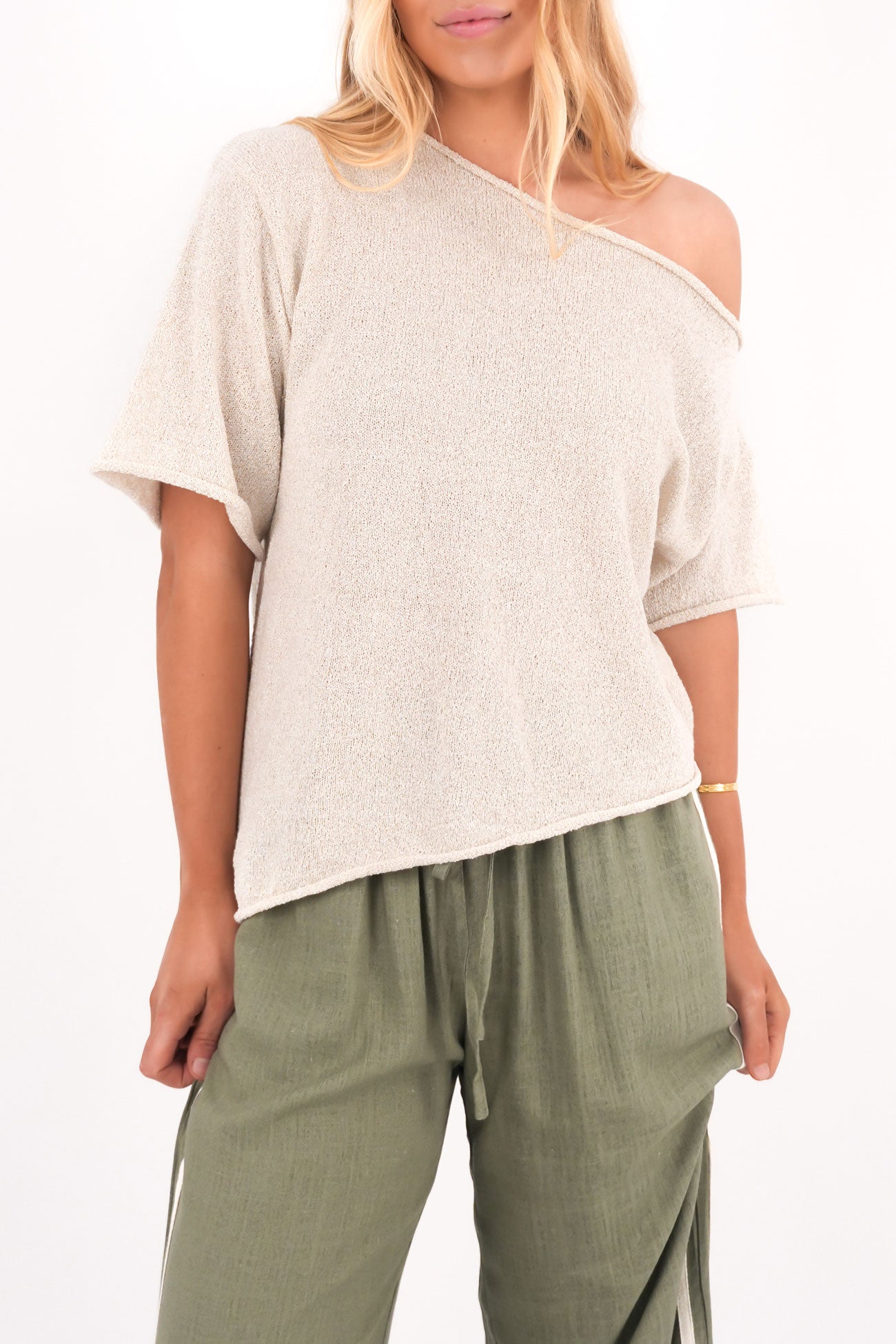 Tory Knit Top Oatmeal