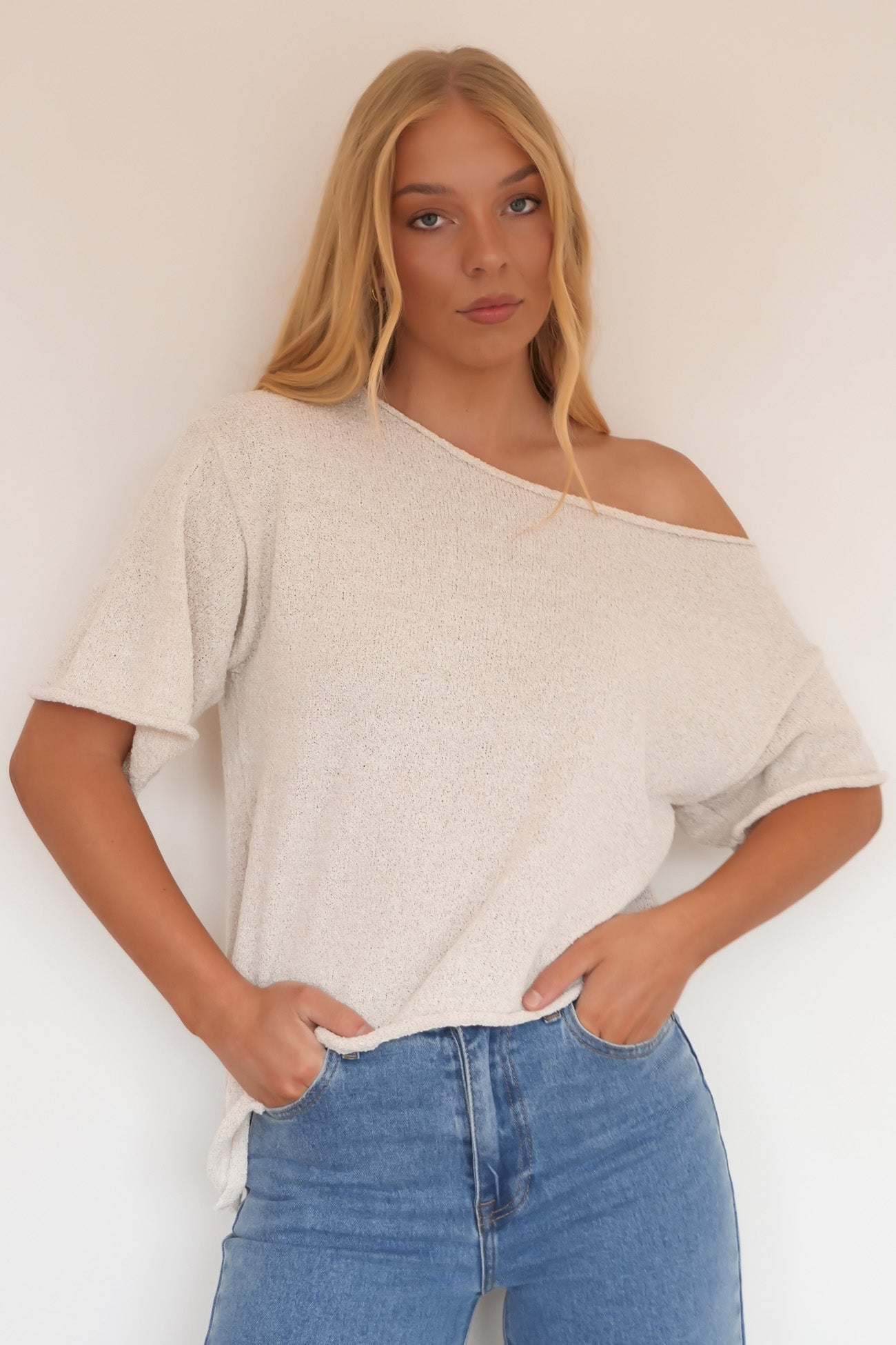 Tory Knit Top Oatmeal