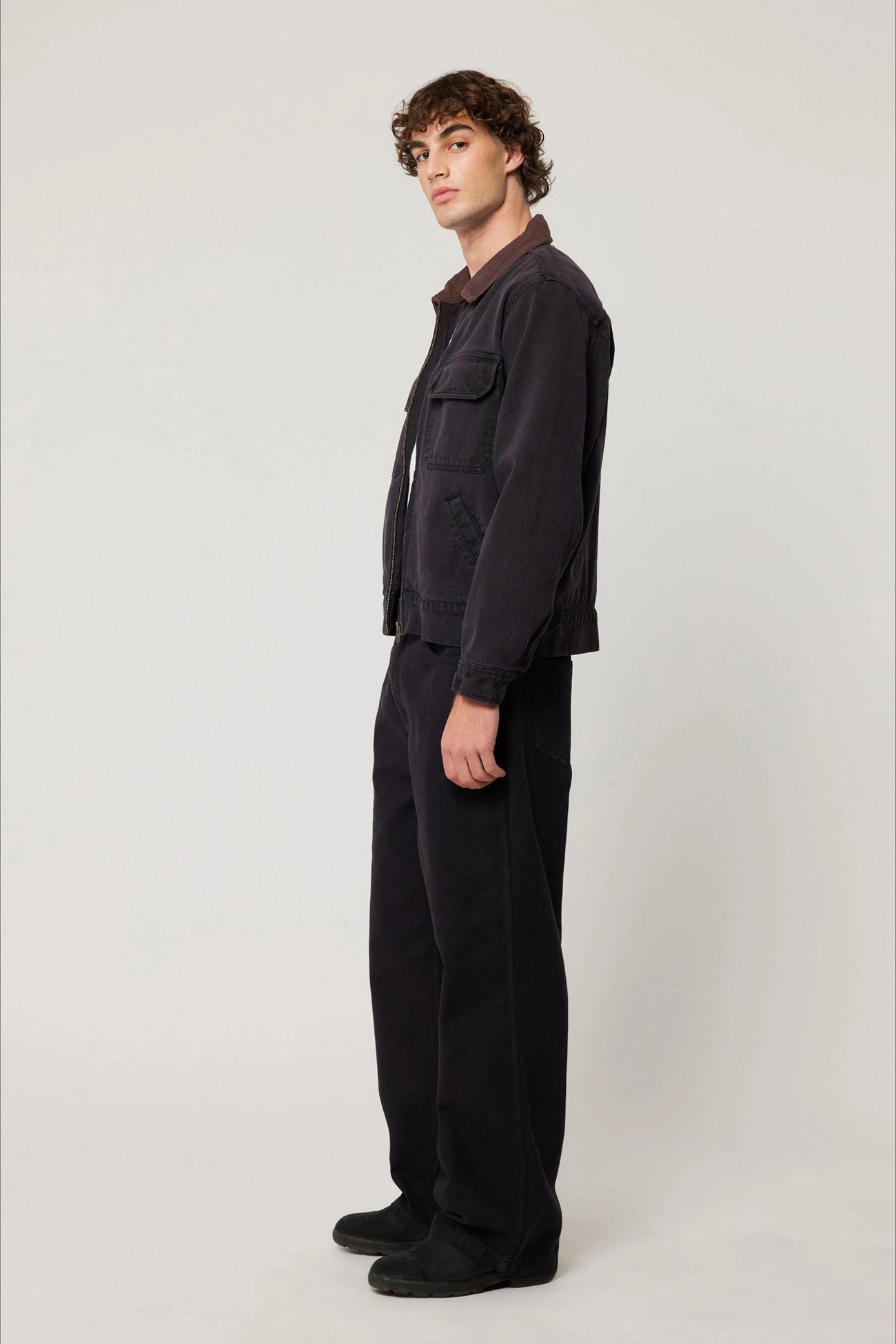 Tradie Jacket Coal Black